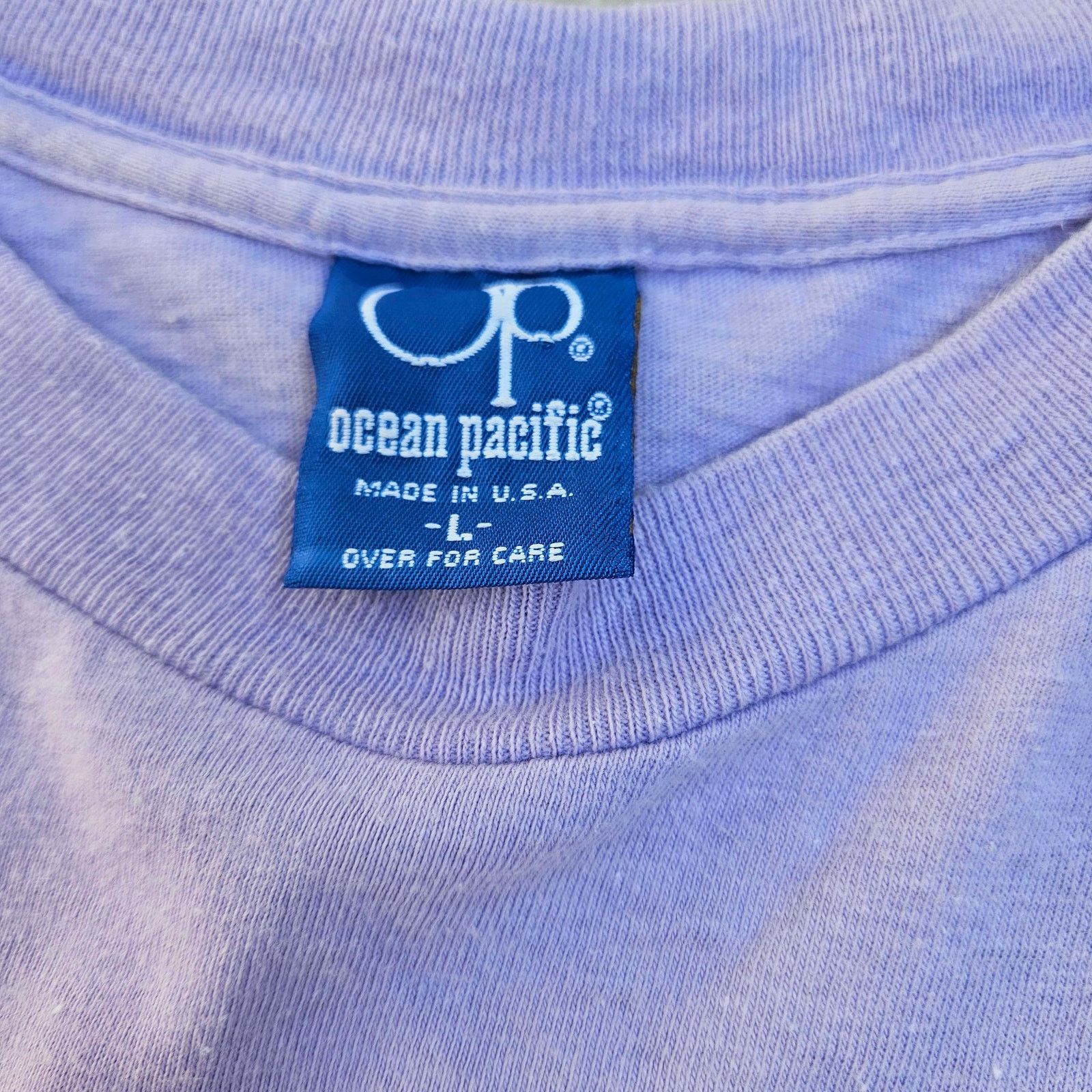 Ocean Pacific Vintage Ocean Pacific Shirt 1986 Single Stitch Size Large Size US L / EU 52-54 / 3 - 3 Thumbnail