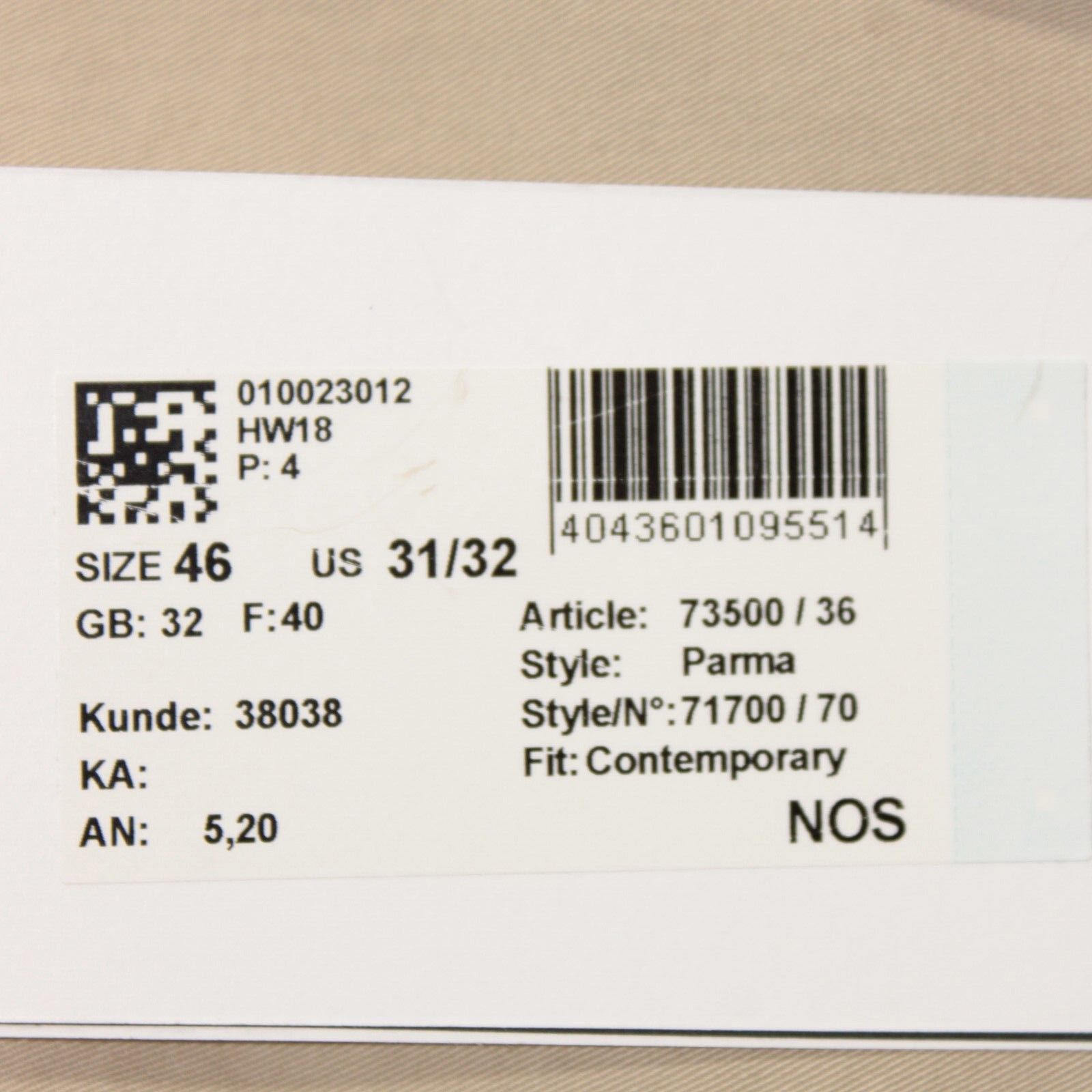 Hiltl Hiltl New with tags Chino Size 30 US In Beige Size US 30 / EU 46 - 4 Thumbnail