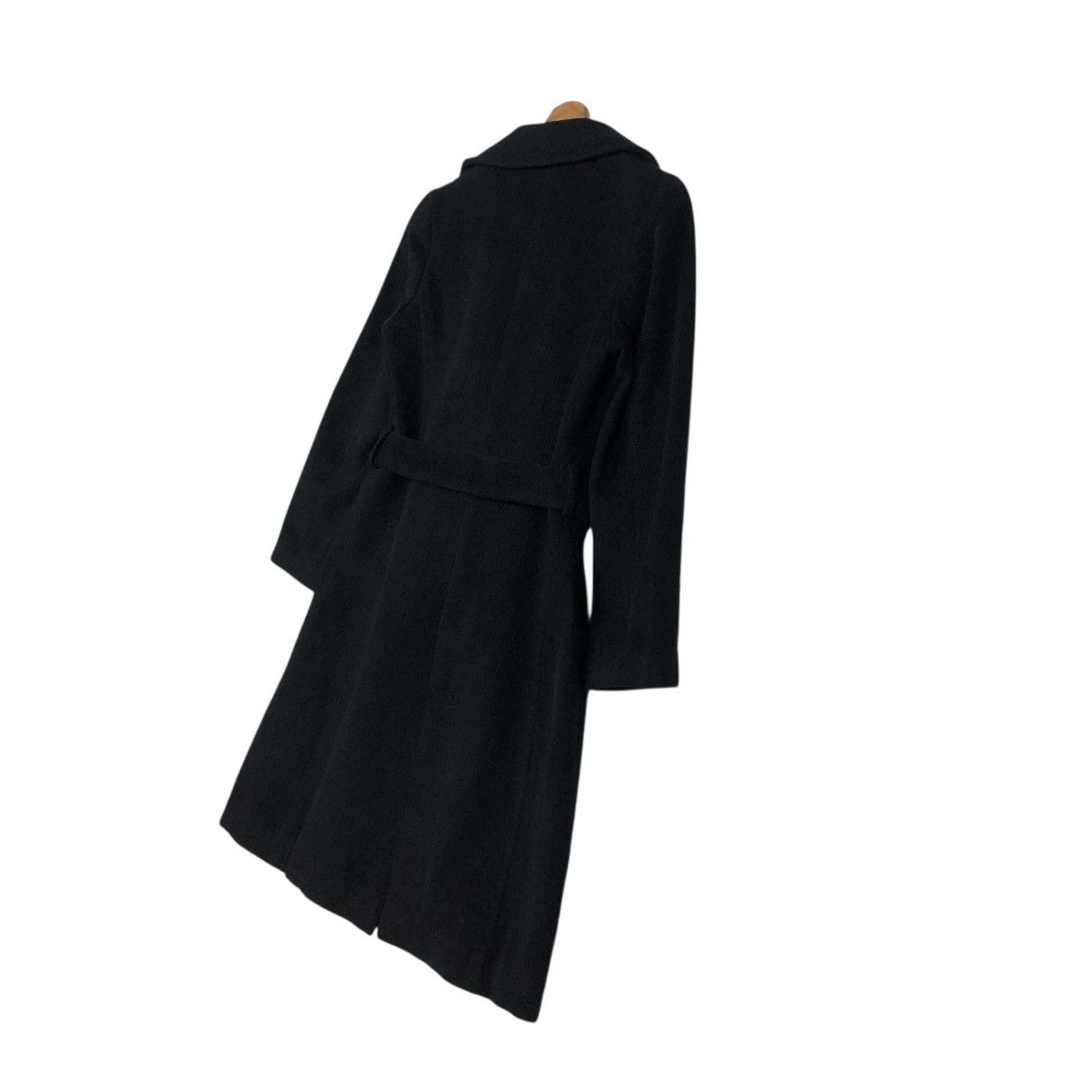 🔥RICH BLACK VINTAGE LONG WOOL JACKET INED YOHJI YAMAMOTO