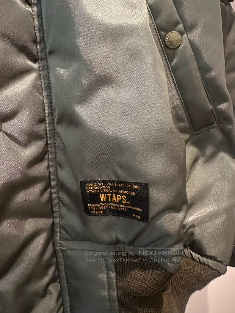 Wtaps Wtaps Military green thick coat Size US M / EU 48-50 / 2 - 2 Thumbnail