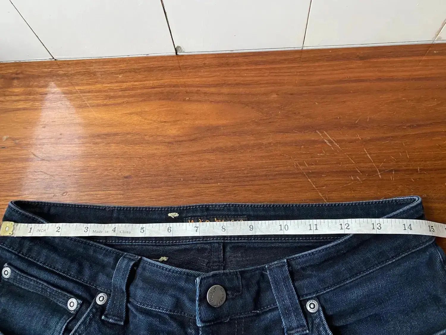Nudie Jeans Nudie Jeans Skinny Lin Black Black jeans size W 32 L 32 Size US 32 / EU 48 - 18 Thumbnail