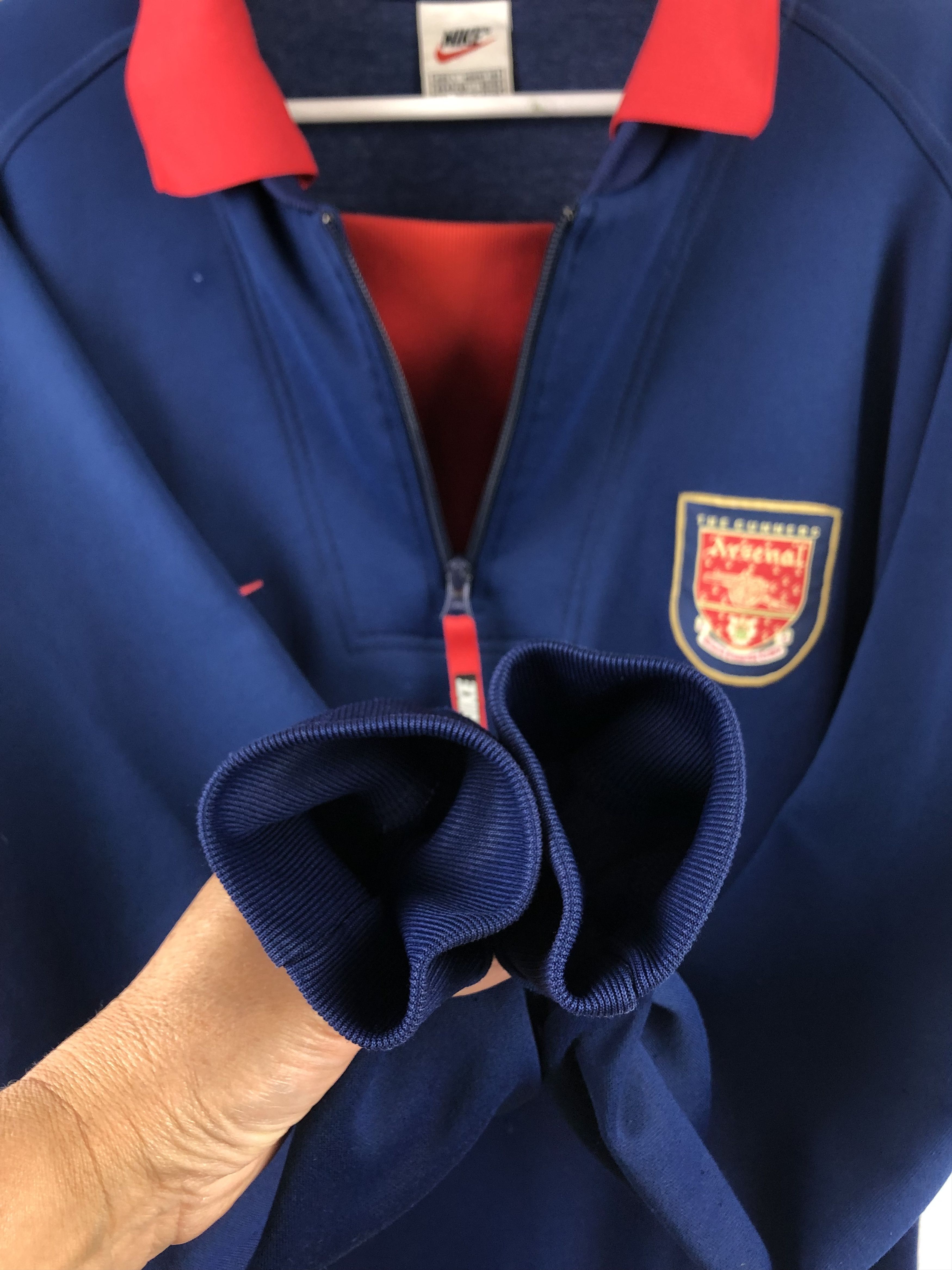 Nike Vintage Nike FC Arsenal Soccer Sweatshirt Football Jacket Size US L / EU 52-54 / 3 - 5 Thumbnail