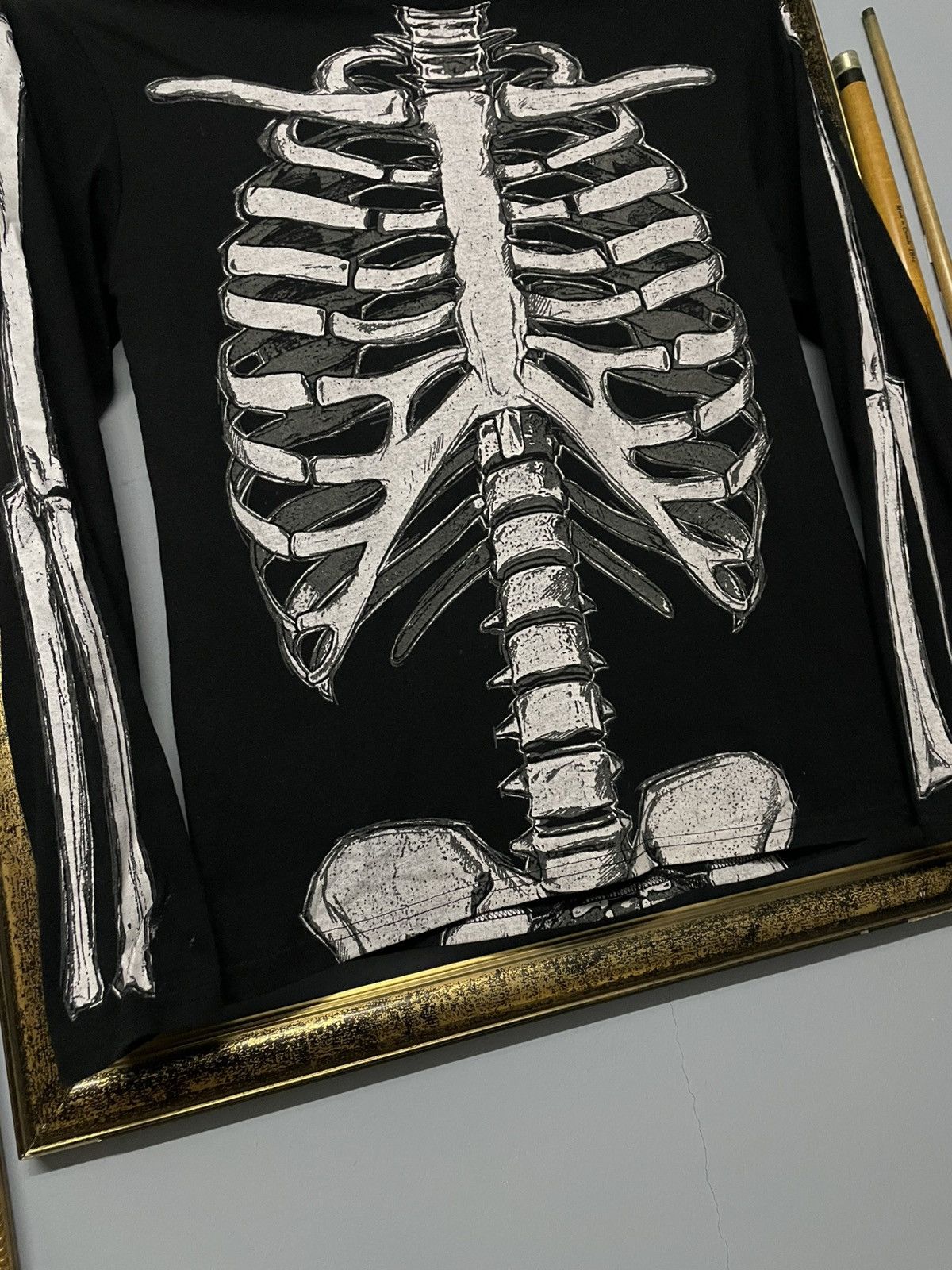 Designer × Japanese Brand × Vintage Vintage Japan Designer Halloween Spirit Skeleton Fullprint Size US M / EU 48-50 / 2 - 3 Thumbnail