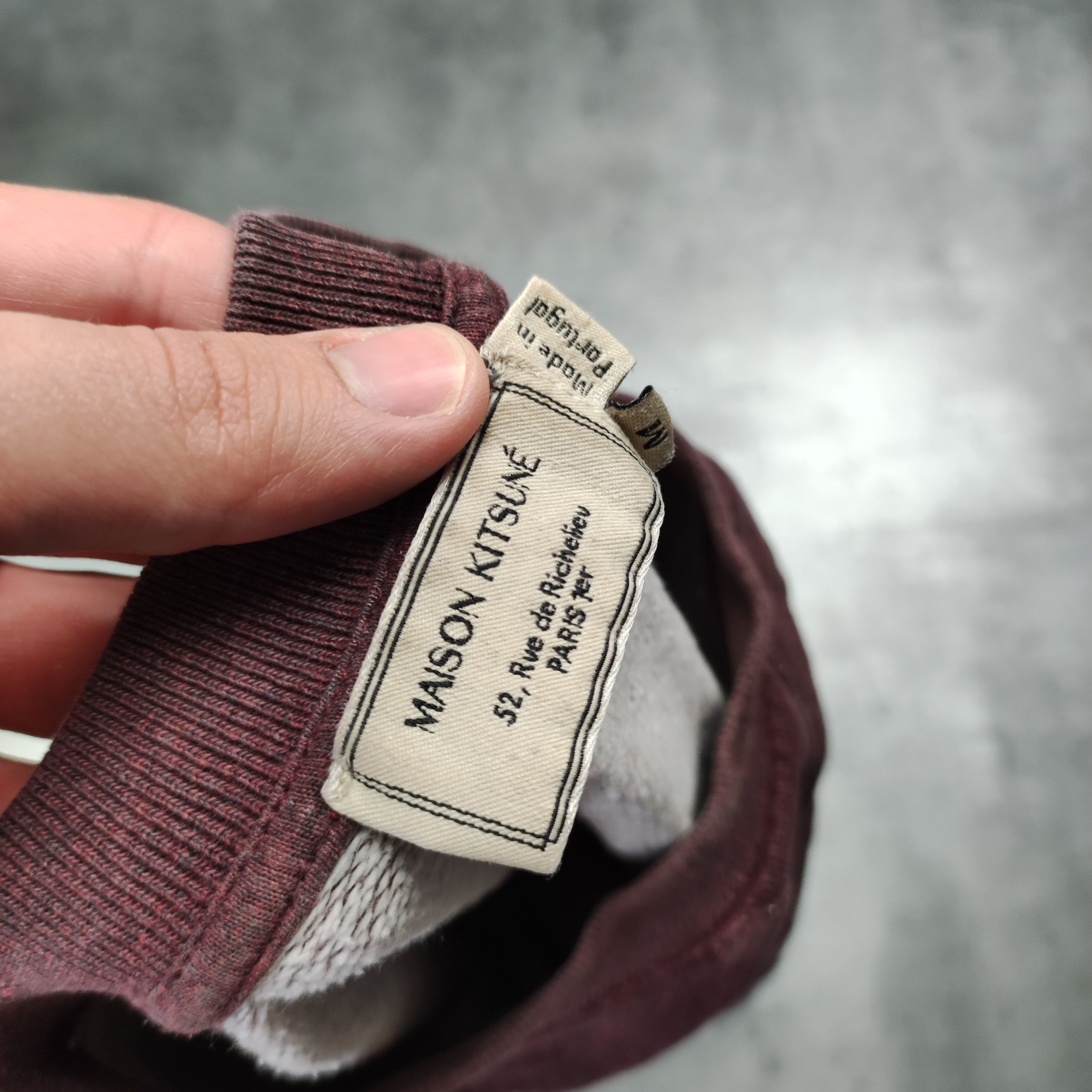 Maison Kitsune Maison Kitsune Paris Classic Fox Logo Sweatshirt Crewneck Size US M / EU 48-50 / 2 - 7 Thumbnail