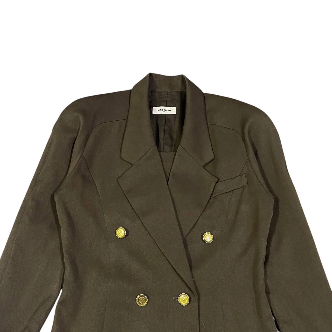 Max Mara Max Mara Wool Coat with Skirt Size S / US 4 / IT 40 - 2 Thumbnail