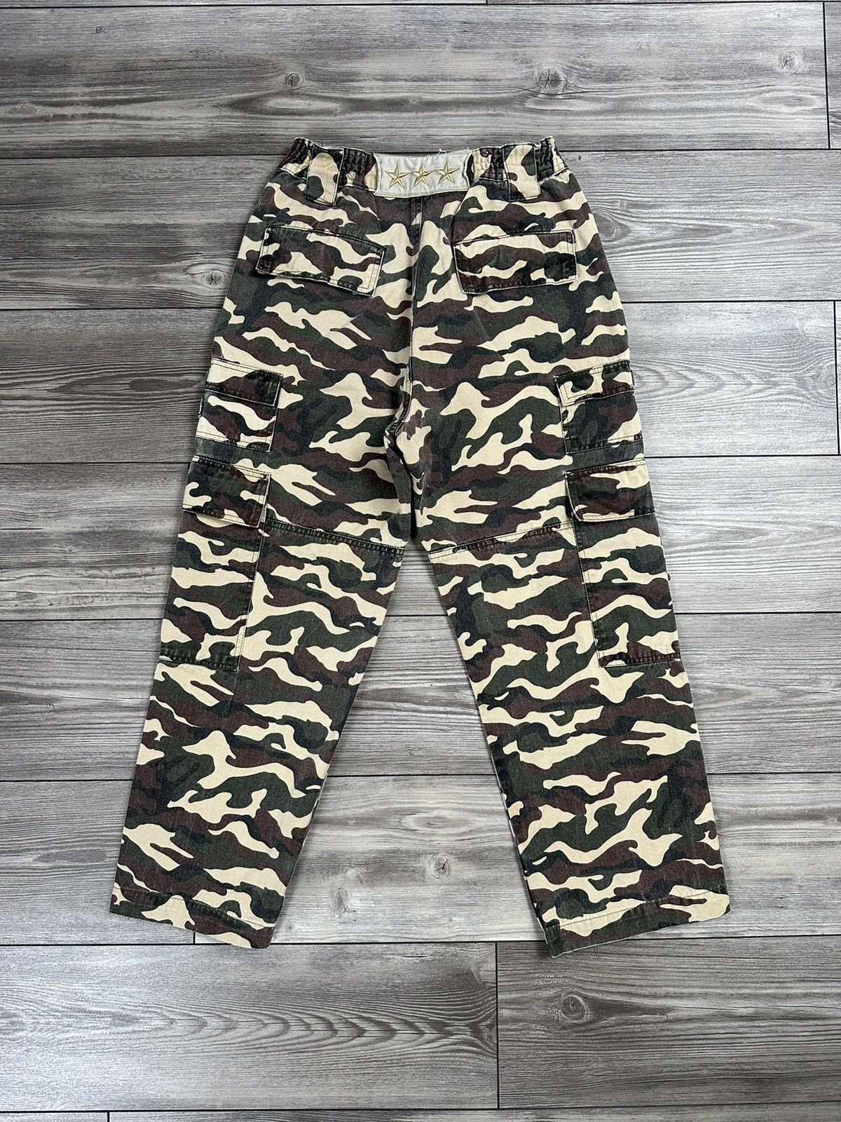 JNCO Crazy Y2K Exco Naval Aviation Camo Cargo Pants Size US 32 / EU 48 - 2 Thumbnail