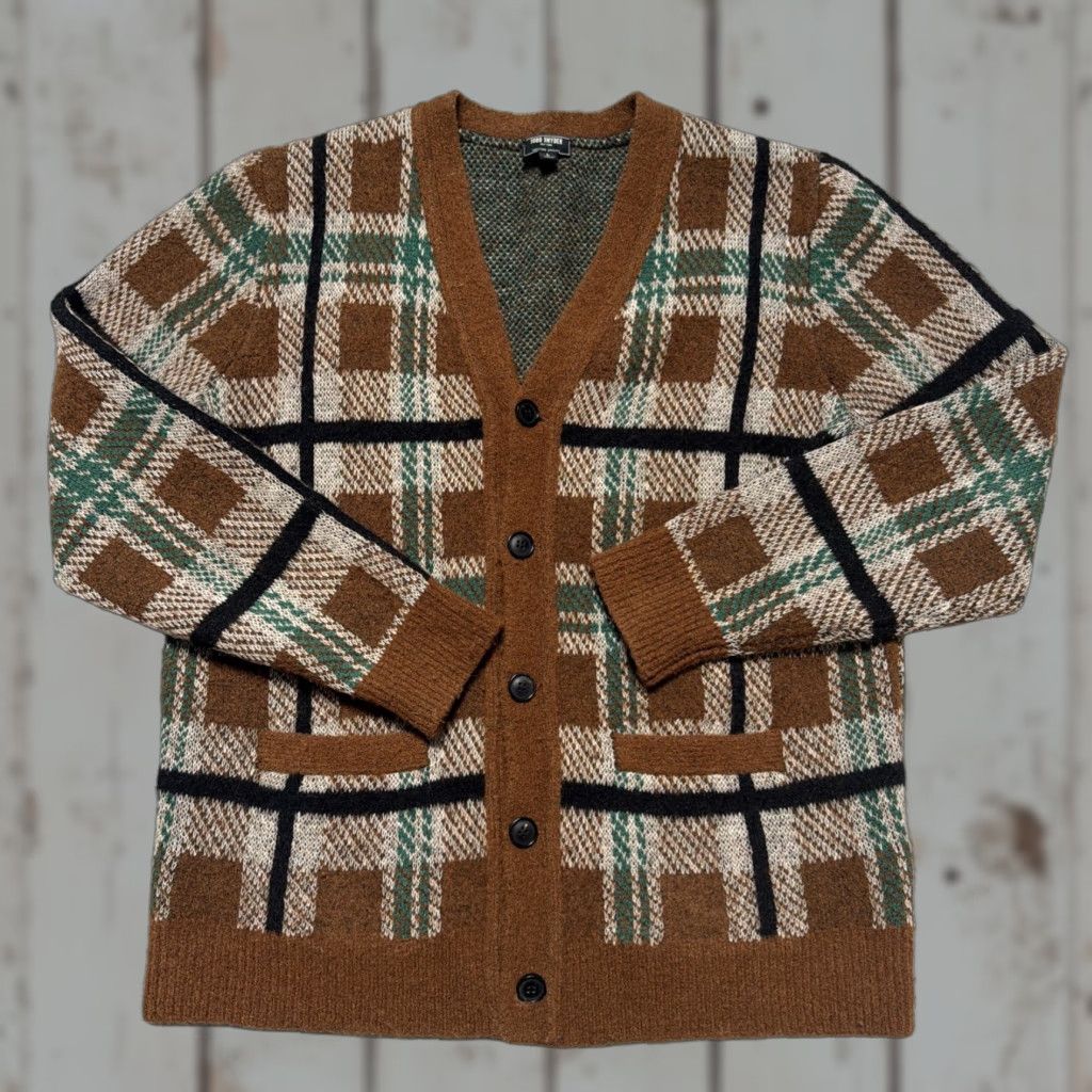 Todd Snyder Todd Snyder Wool Alpaca Blend Pattern Cardigan Preppy Sweater Large Size US L / EU 52-54 / 3 - 1 Thumbnail