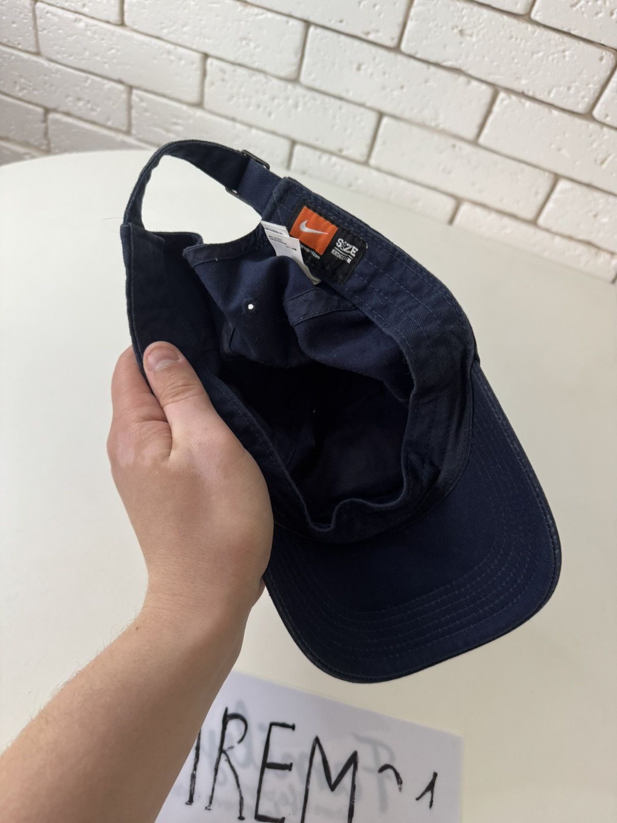 Vintage Nike vintage cap hat Size ONE SIZE - 5 Thumbnail
