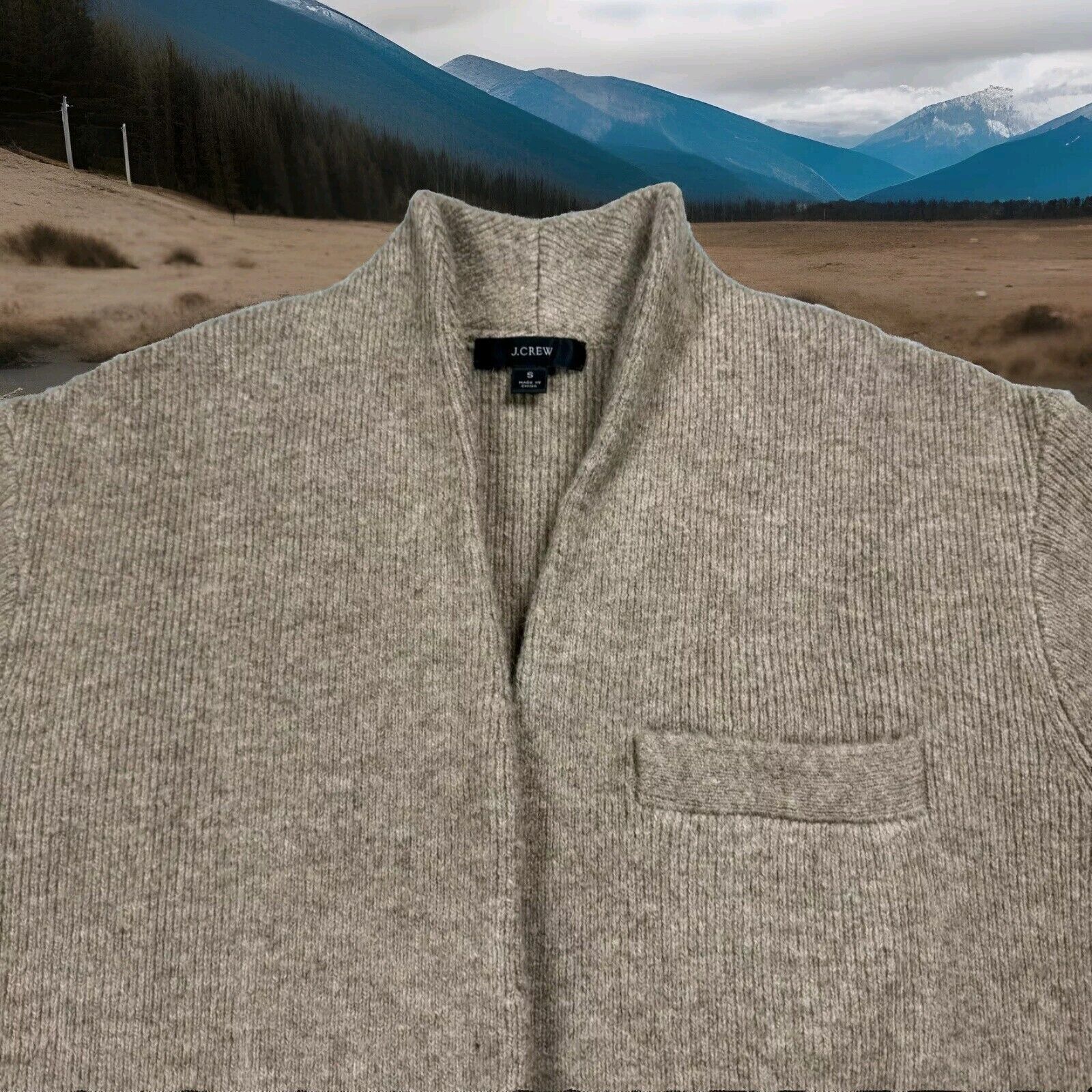 J.Crew J.CREW CACOON BLAZER MERINO ALPACA WOOL BLEND CARDIGAN Size XL / US 12-14 / IT 48-50 - 2 Thumbnail