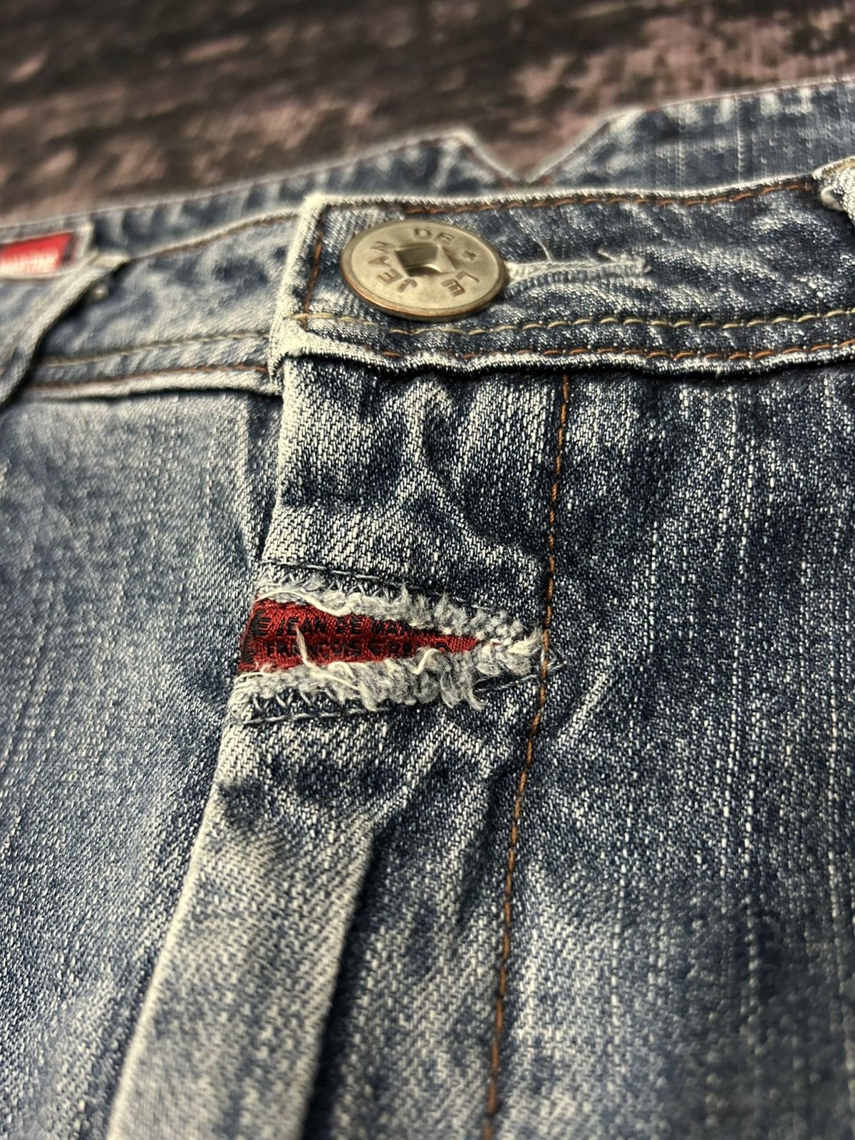 Marithe + Francois Girbaud Vintage Marithe Francois Girbaud washed Jeans Size US 32 / EU 48 - 9 Thumbnail