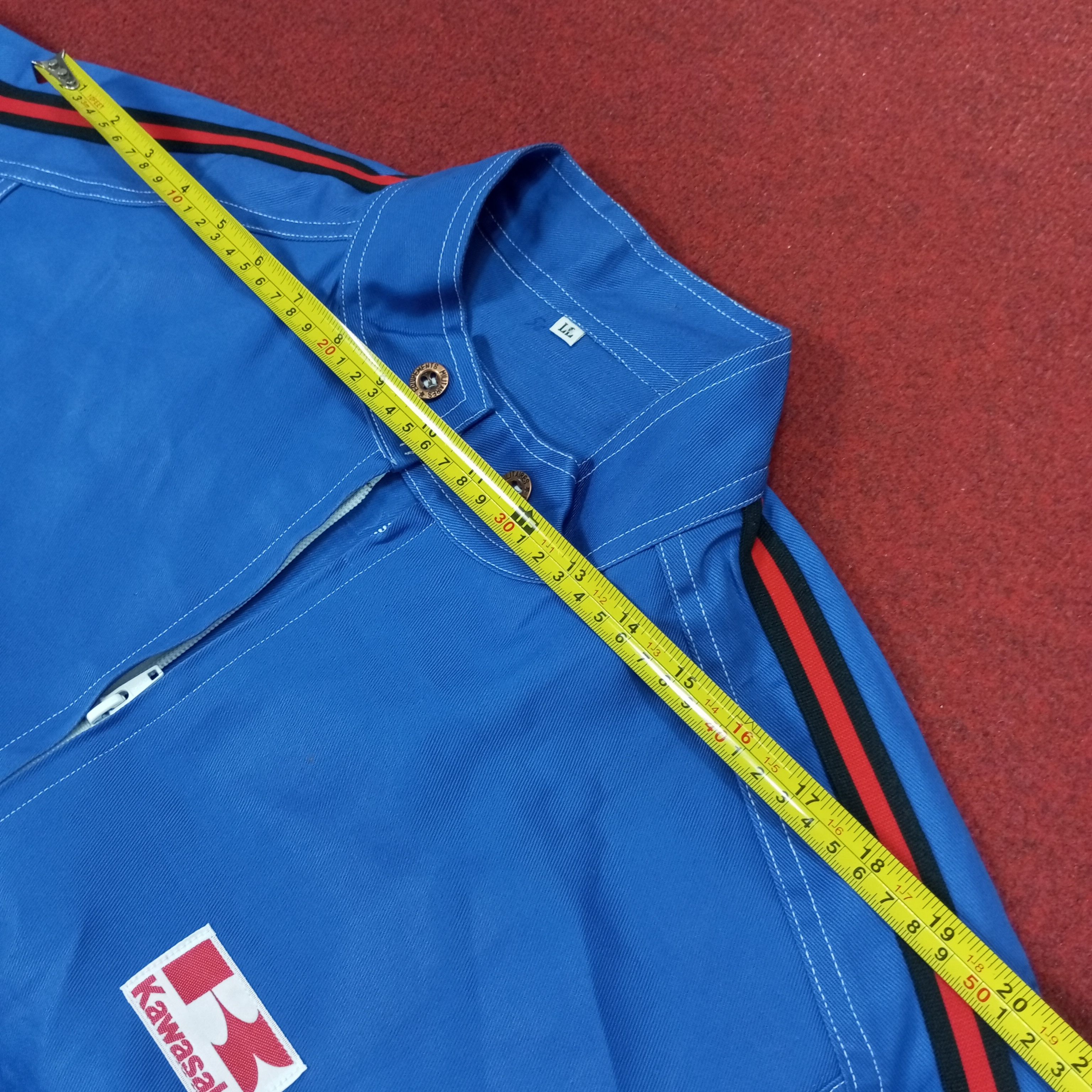 Japanese Brand × Vintage Kawasaki Racing Japanese Brand Coverall Jacket Size US L / EU 52-54 / 3 - 12 Thumbnail