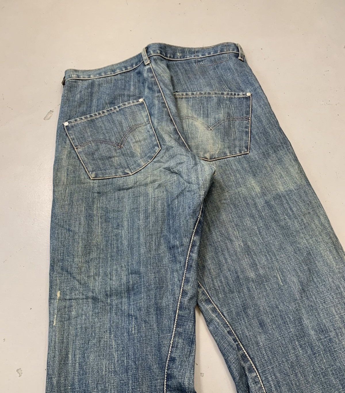 Levi's Vintage Levi’s engineer jeans denim Size US 34 / EU 50 - 7 Thumbnail