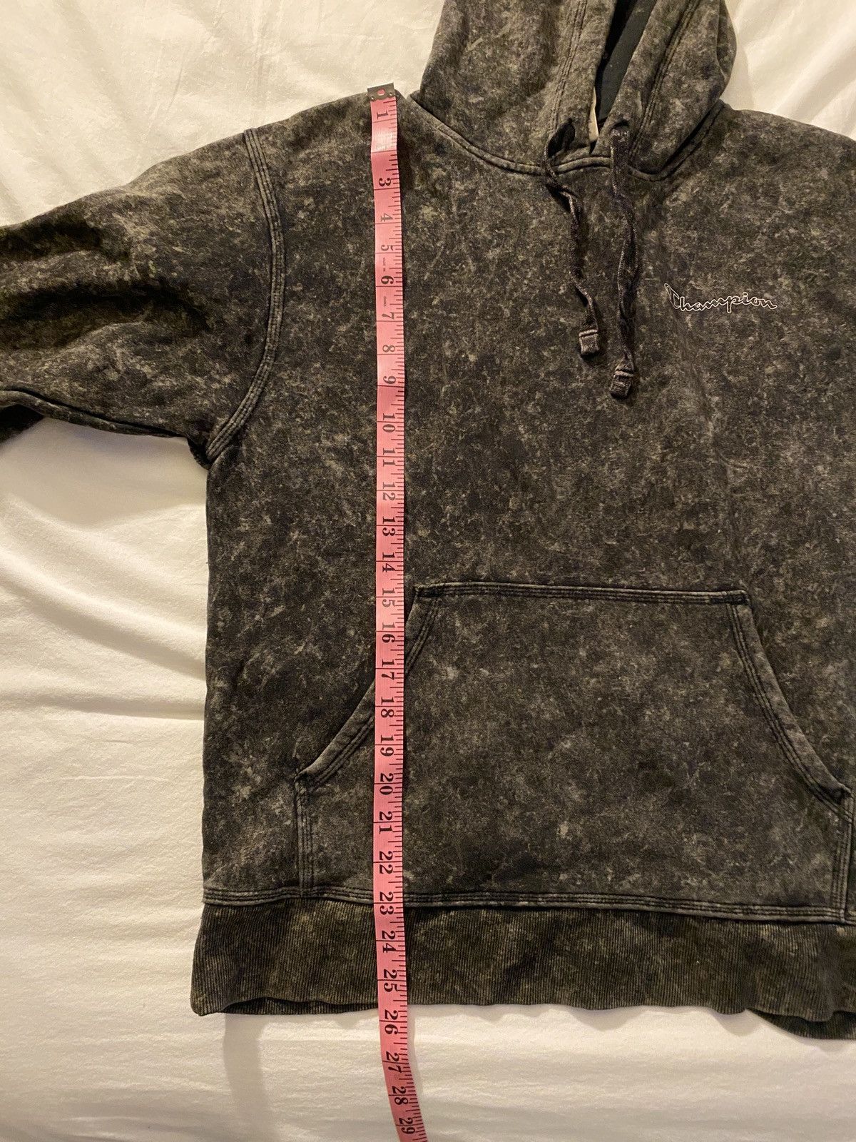 Champion Champion Black Salt Wash Hoodie Size US M / EU 48-50 / 2 - 4 Thumbnail