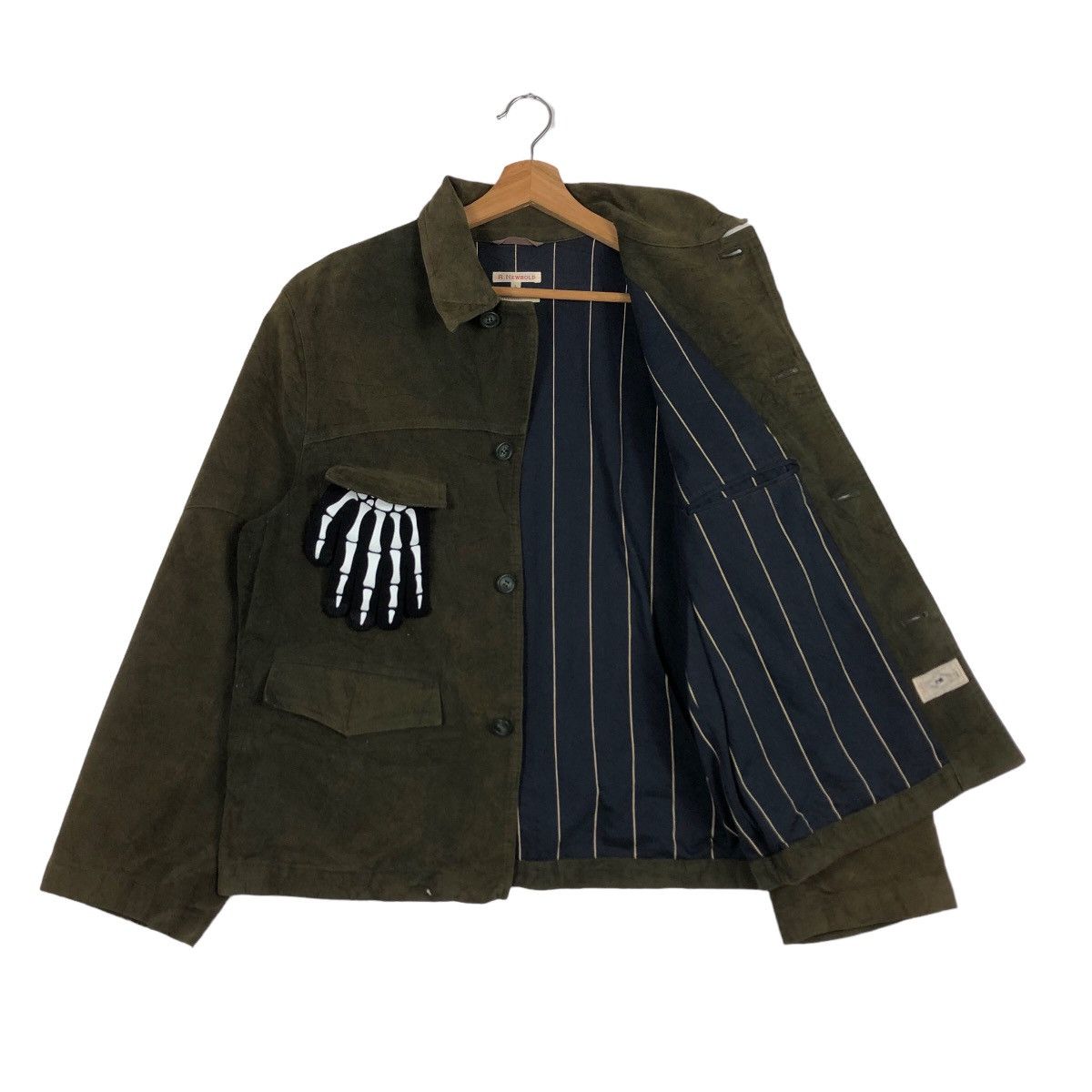 Japanese Brand 🔥VINTAGE CHORE JACKET R.NEWBOLD ROUNDSMAN ISSEY MIYAKE Size US M / EU 48-50 / 2 - 8 Thumbnail