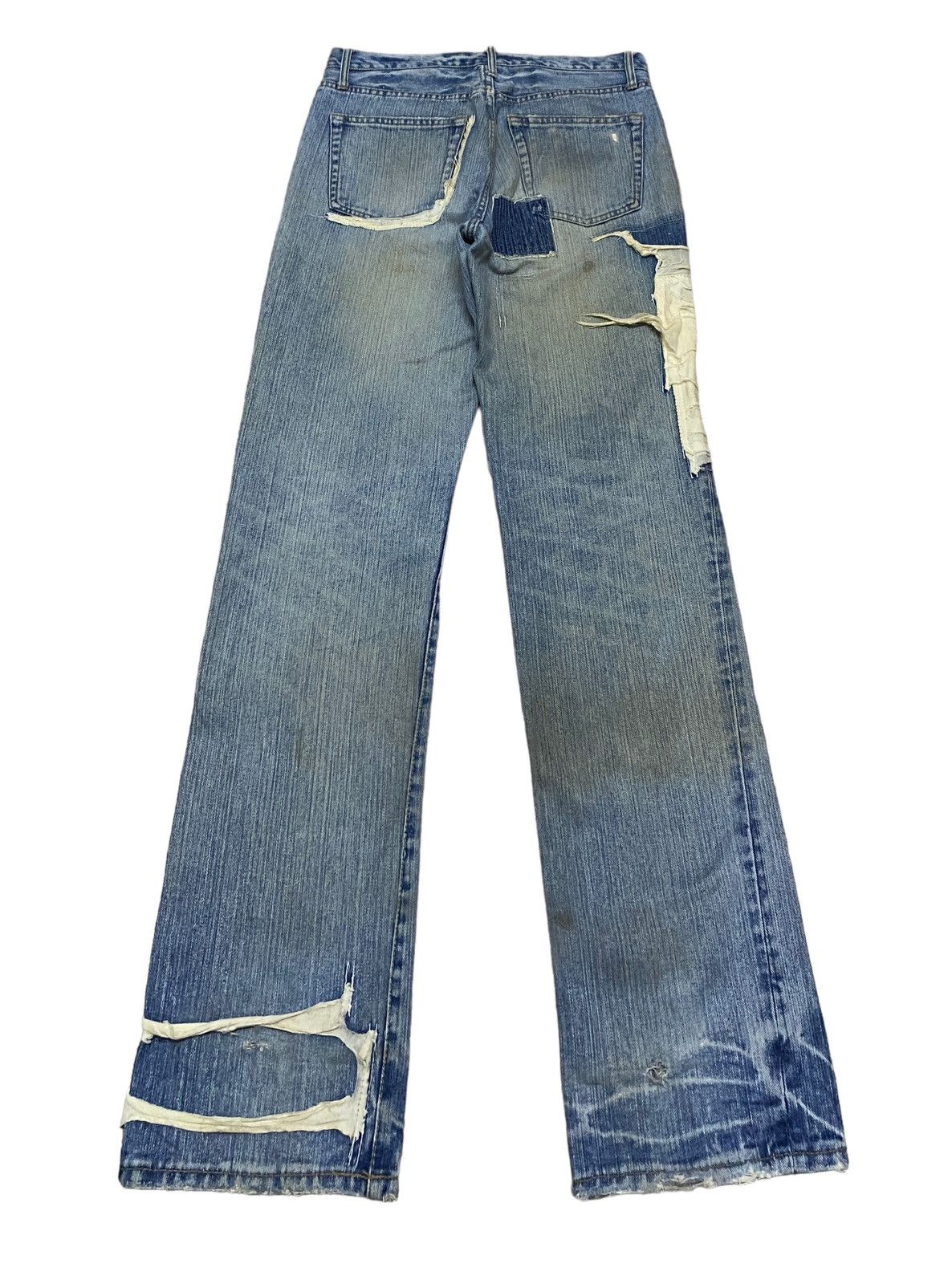 If Six Was Nine × Japanese Brand × Vintage Rare Design Vintage Japanese Brand Exibitionist Jeans 2000s Size US 32 / EU 48 - 2 Thumbnail