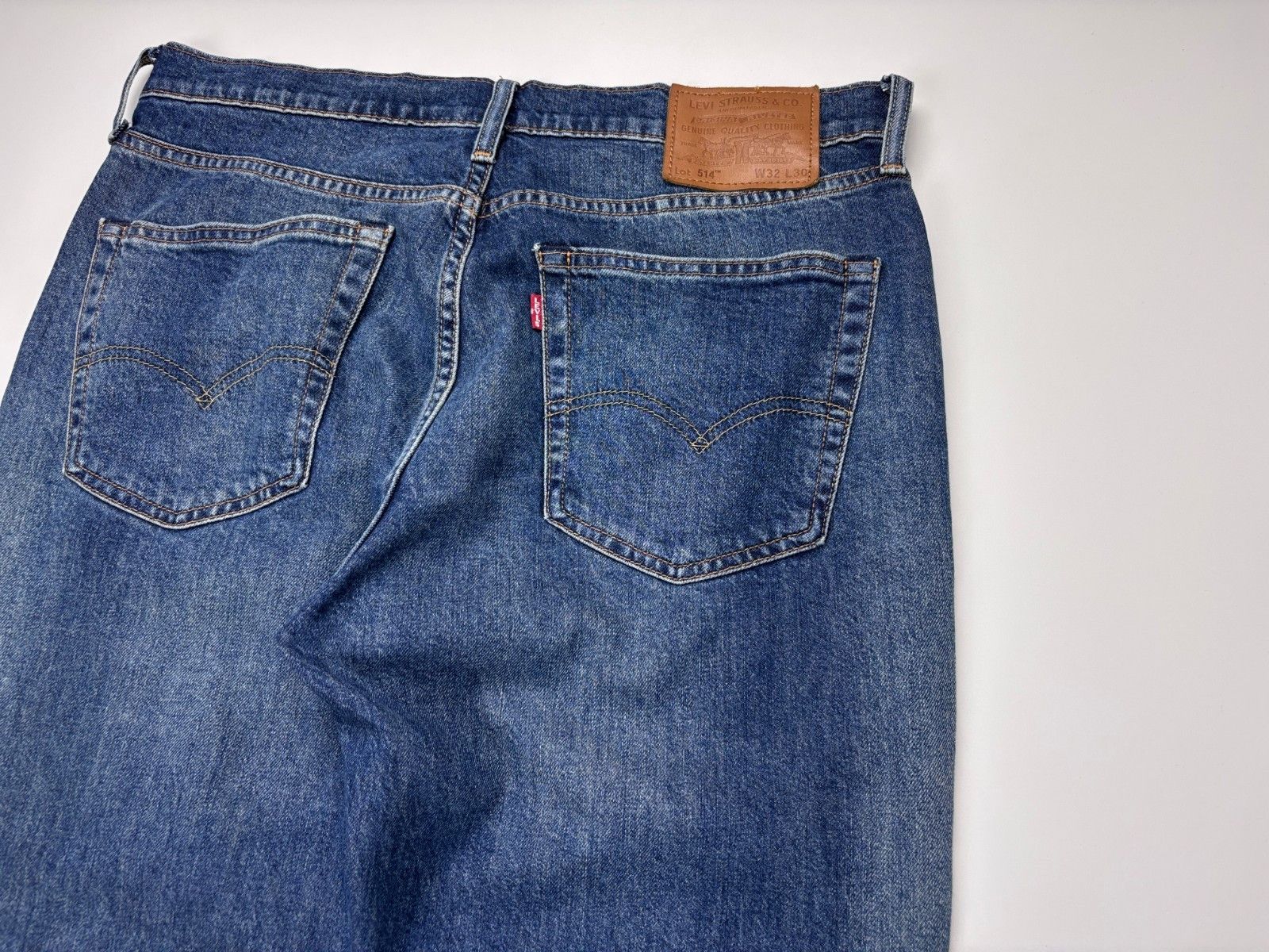 Levi's Mens Levis Premium 514 Straight Jeans Blue Size 32x30 Size US 32 / EU 48 - 5 Thumbnail