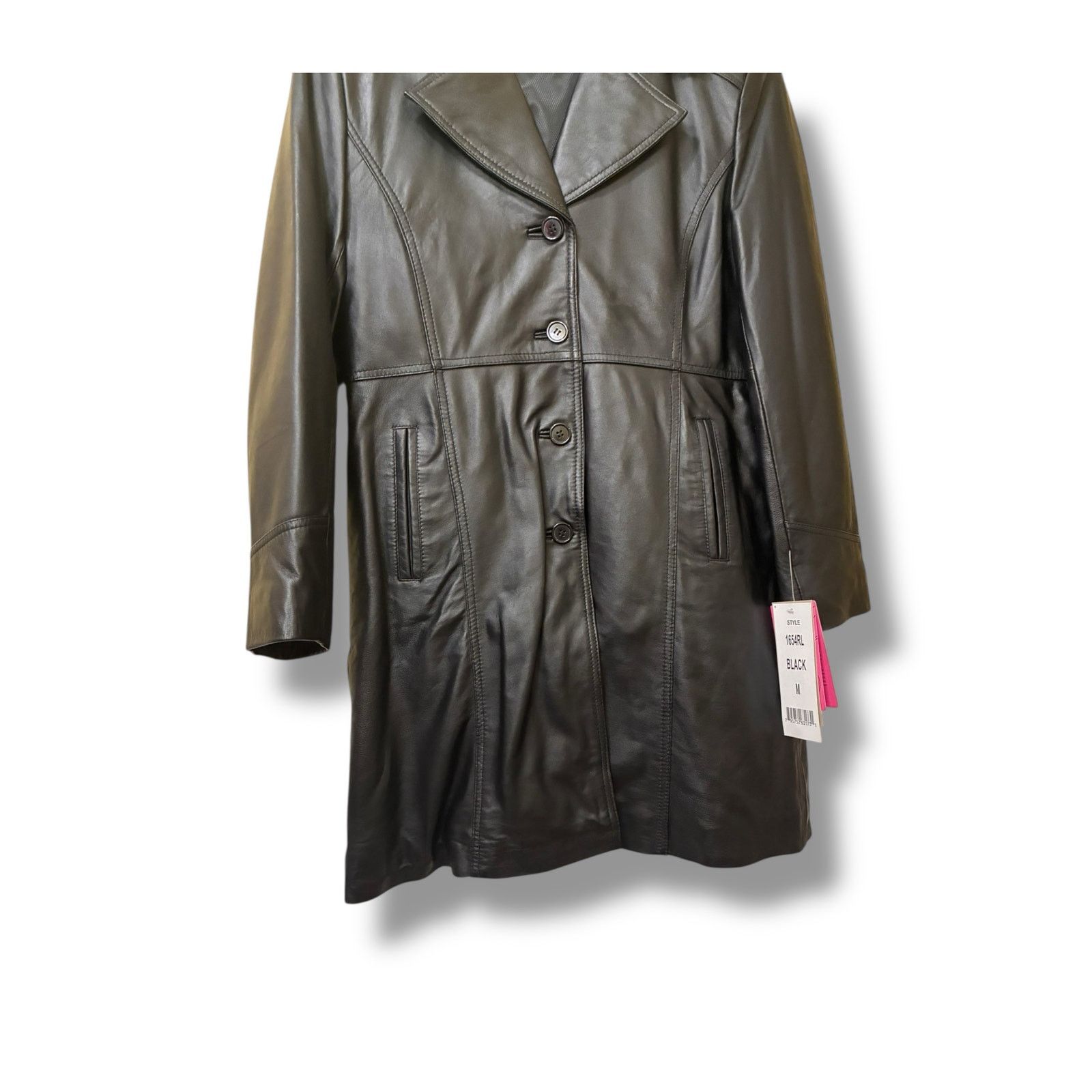 Excelled Excelled Collection genuine lambskin leather trench coat Size M / US 6-8 / IT 42-44 - 3 Thumbnail