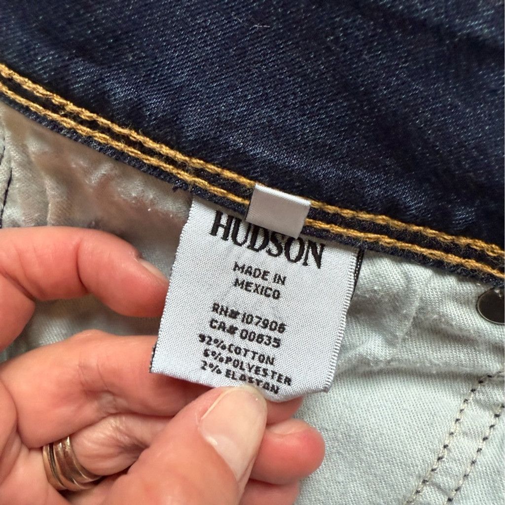 Hudson Hudson Jeans Blue Jean Shorts Classic Style Size 29" - 10 Thumbnail