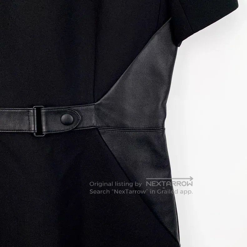 Louis Vuitton Louis Vuitton Black wool patchwork crew neck short sleeve Size XS / US 0-2 / IT 36-38 - 4 Thumbnail