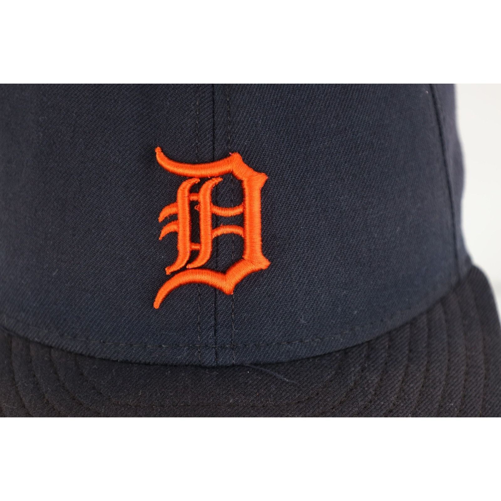 New Era Vintage 90s New Era Old English D Detroit Tigers Fitted Hat Size ONE SIZE - 3 Thumbnail