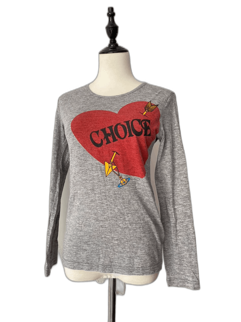 Vivienne Westwood Vivienne Westwood Vintage Heart Choice T-Shirt - dmc Size M / US 6-8 / IT 42-44 - 1 Thumbnail
