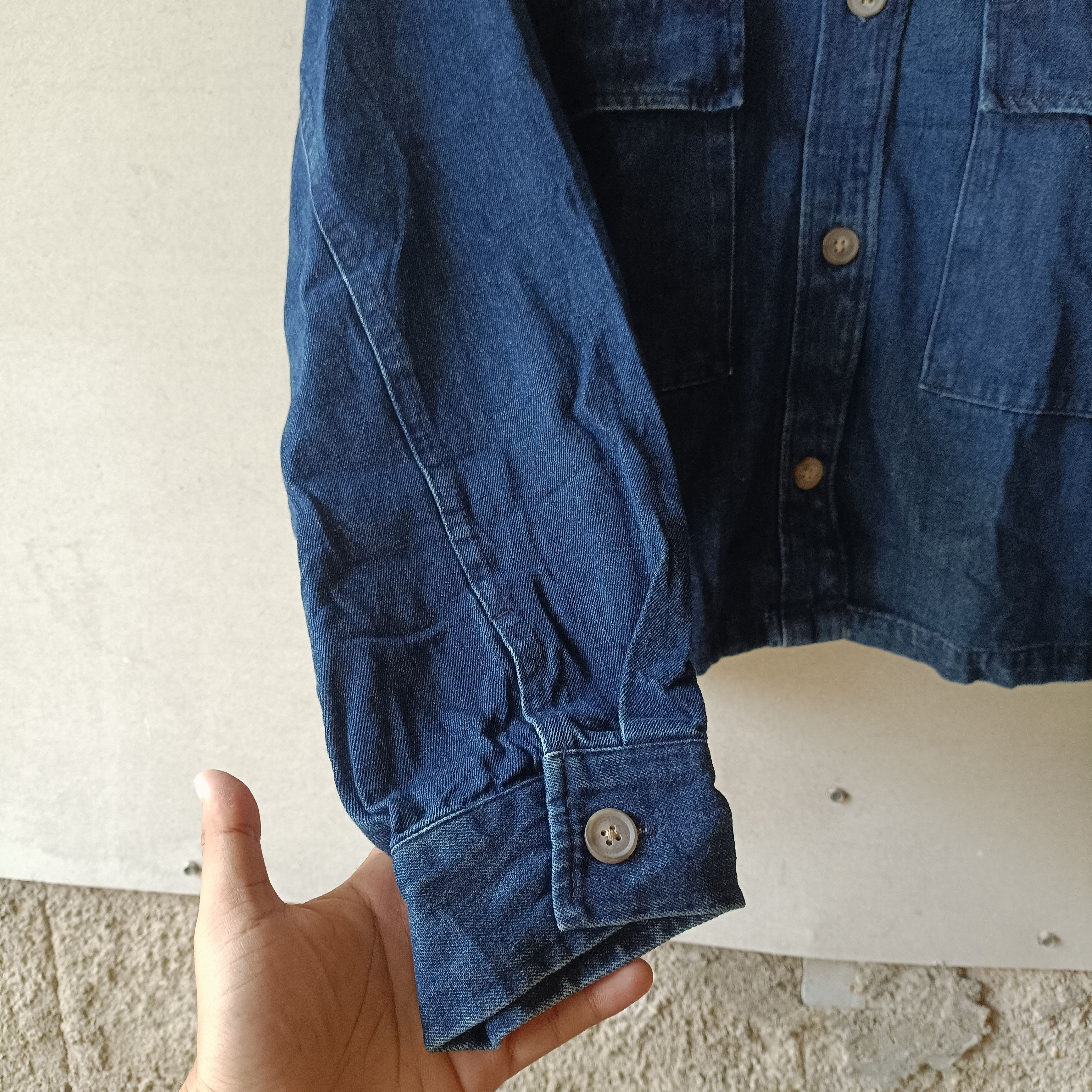 GU Denim jacket boxy fit big pocket Size XL / US 12-14 / IT 48-50 - 4 Thumbnail