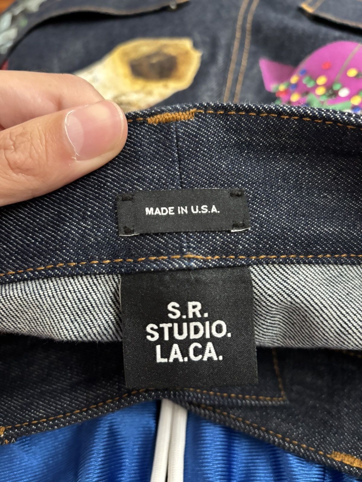 Sterling Ruby Sterling Ruby SR Studio LACA tools denim 1 of 2 Size US 32 / EU 48 - 4 Thumbnail