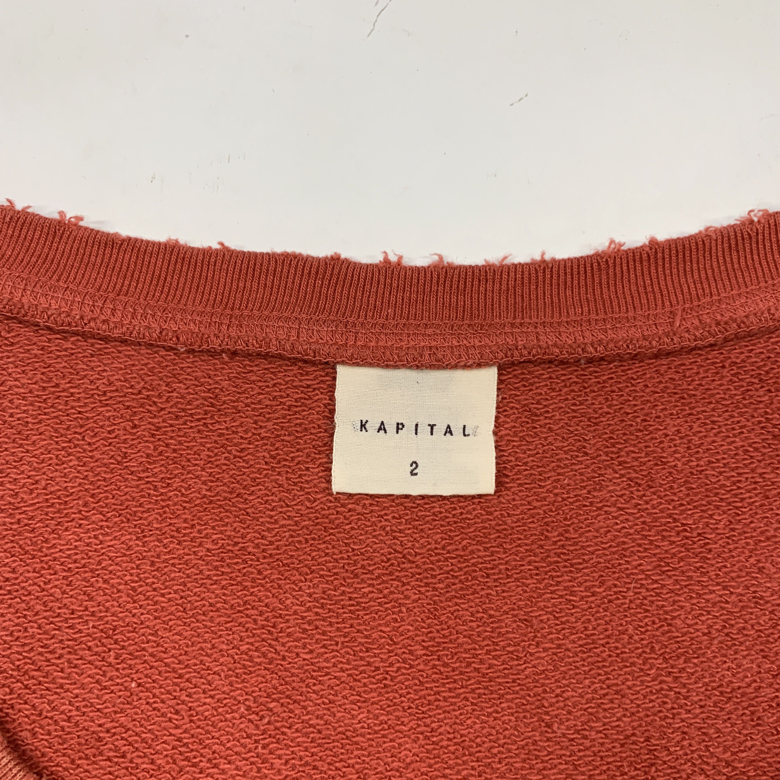 Kapital Painter Sweatshirt Vest - Sun-faded / Distressed / Repaired Size US L / EU 52-54 / 3 - 10 Thumbnail