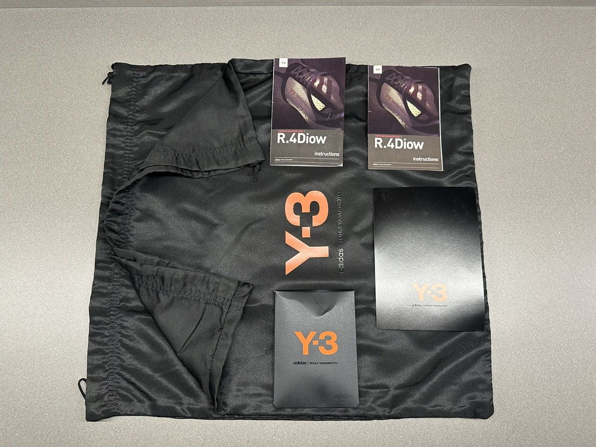 Adidas Adidas Y-3 Runner 4D IO Triple Black Size US 10.5 / EU 43-44 - 11 Thumbnail