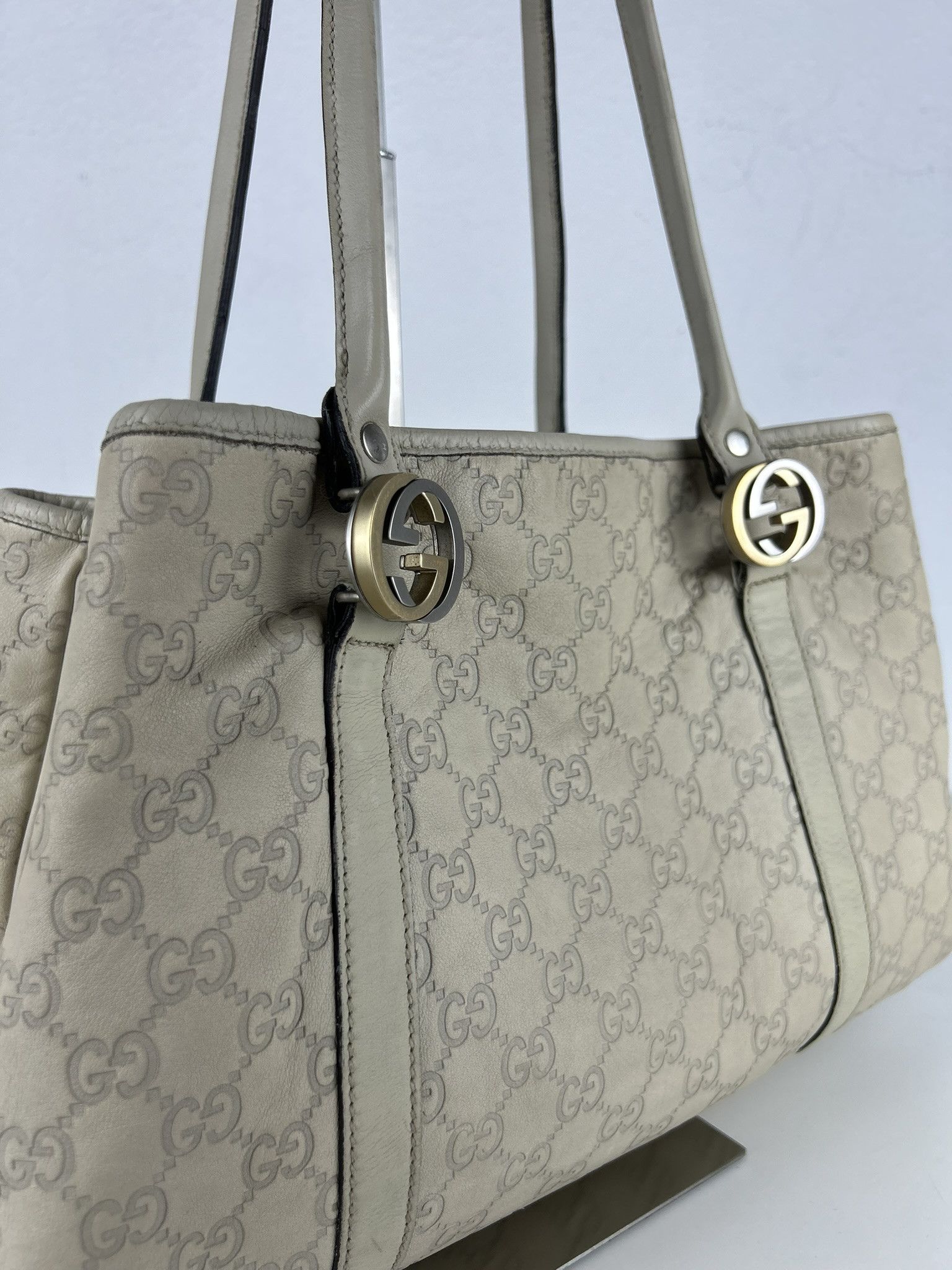Gucci Gucci guccissima twins leather monogram tote bag Size ONE SIZE - 10 Thumbnail