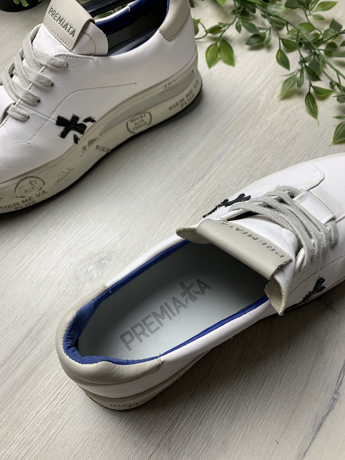 Leather × Premiata Premiata Low Top Luxury Platform Sneakers Size US 6.5 / IT 36.5 - 8 Thumbnail