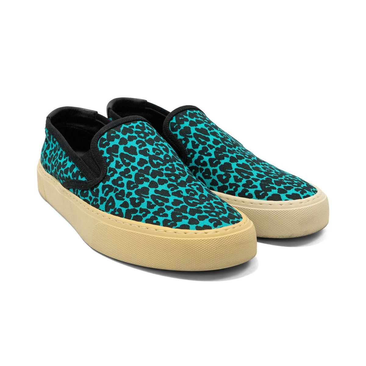 Saint Laurent Paris Saint Laurent Leopard Low Top Shoes Size US 6 / IT 36 - 2 Thumbnail