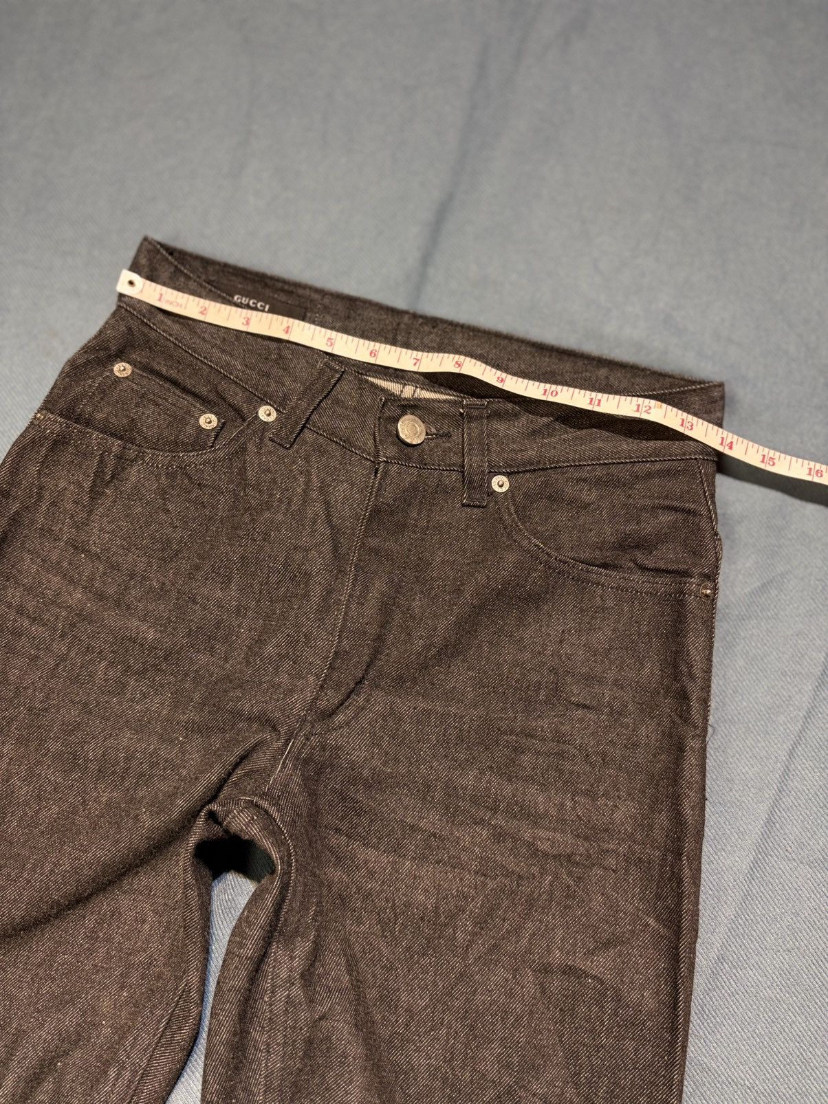 Gucci Vintage Gucci Raw Denim Selvedge Italy Jeans W28 Size US 28 / EU 44 - 14 Thumbnail