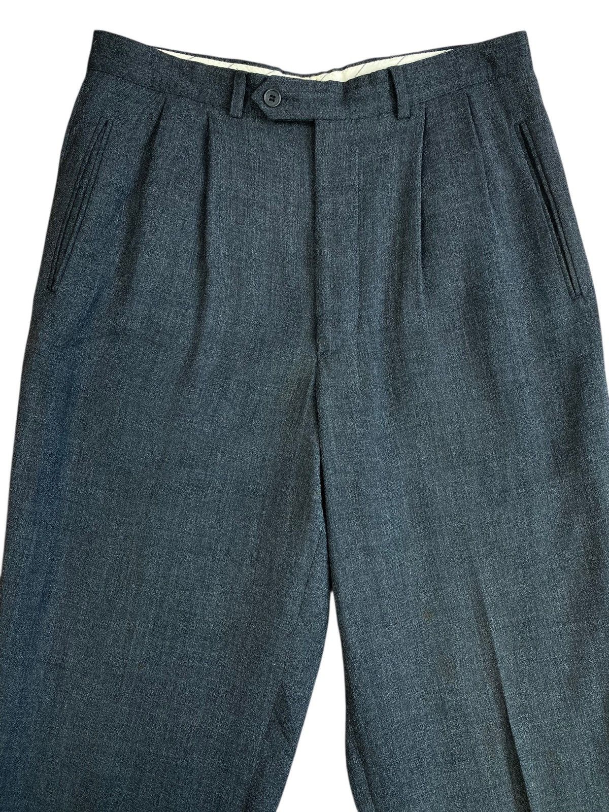 Emporio Armani Vintage 80’s Emporio Armani Wool Regular Cut Slacks Size US 32 / EU 48 - 2 Thumbnail