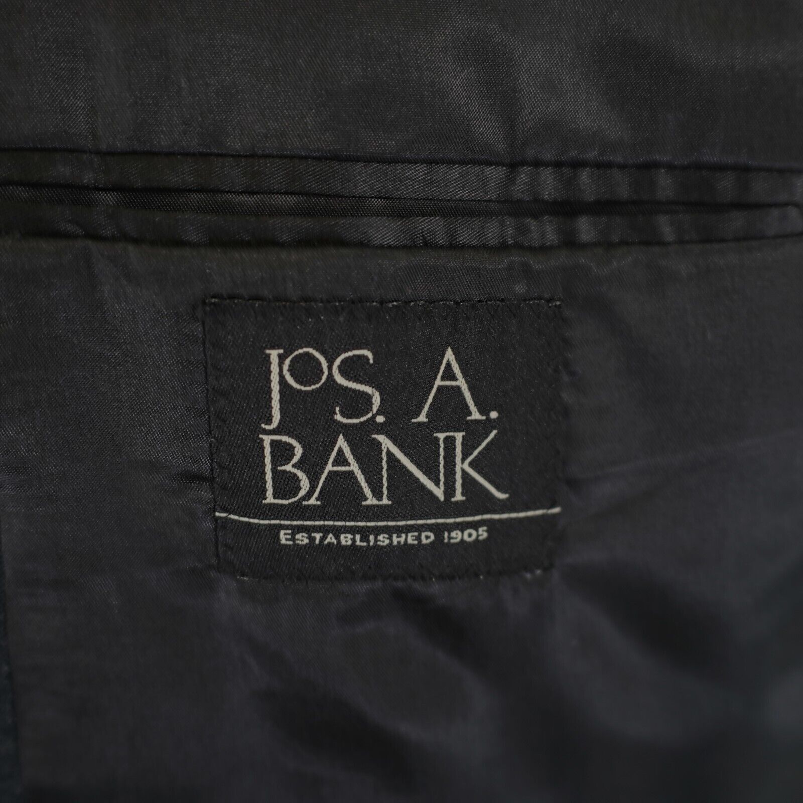 Jos. A. Bank Jos A Bank Wool Cashmere Gray Blazer 44R Or Slim 46R 2 Butto Size 44R - 8 Thumbnail