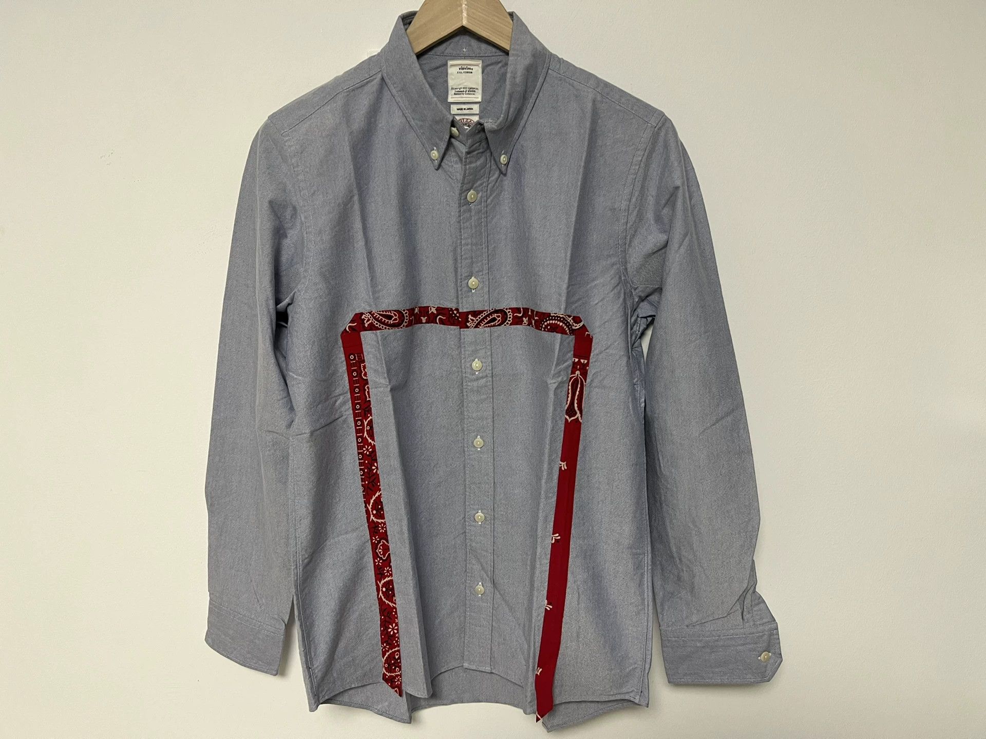 Visvim visvim 18ss v+v nation shirt giza ox Size US M / EU 48-50 / 2 - 1 Thumbnail