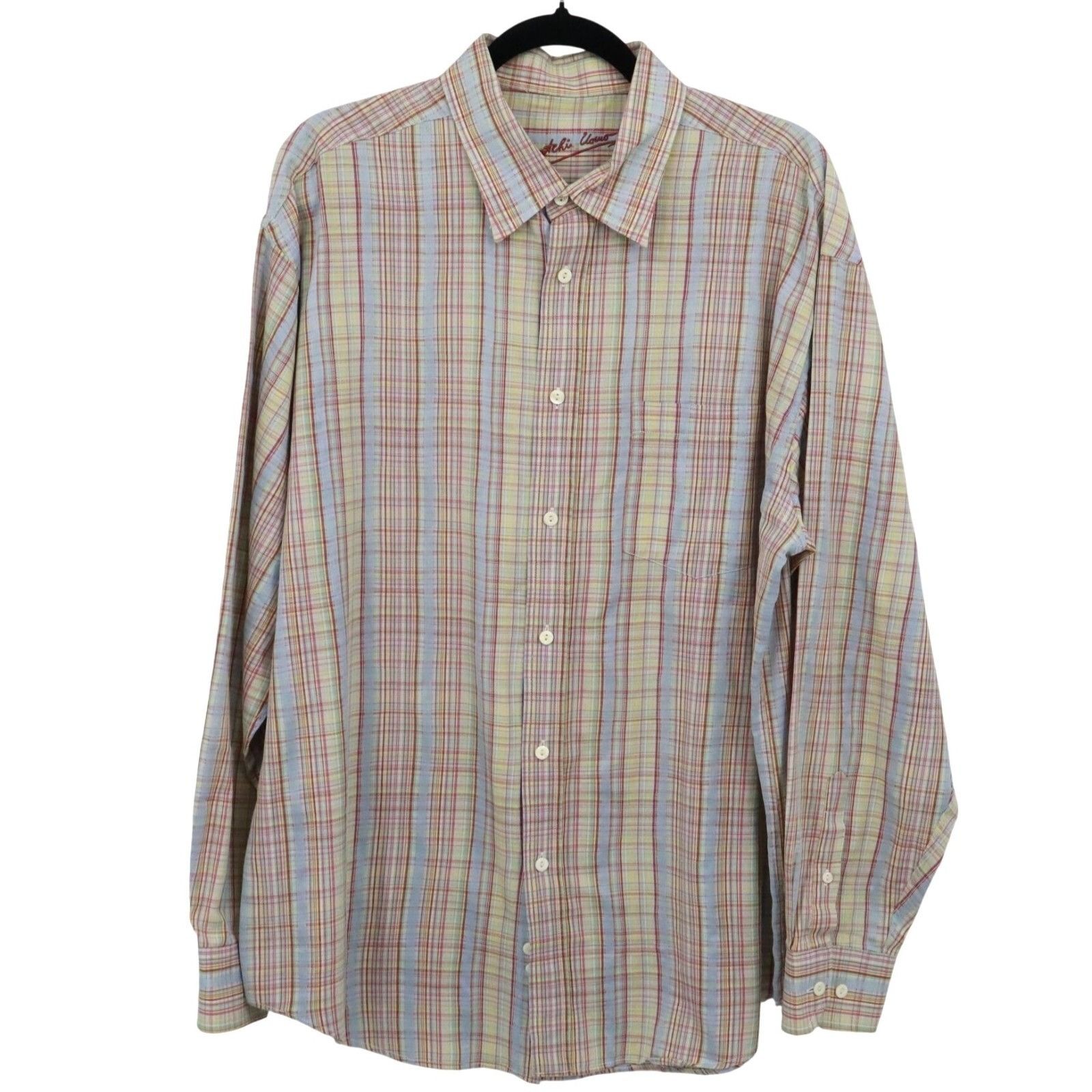 BUGATCHI Bugatchi Uomo Plaid Button Down Shirt Mens XL Multi Preppy Size US XL / EU 56 / 4 - 1 Thumbnail
