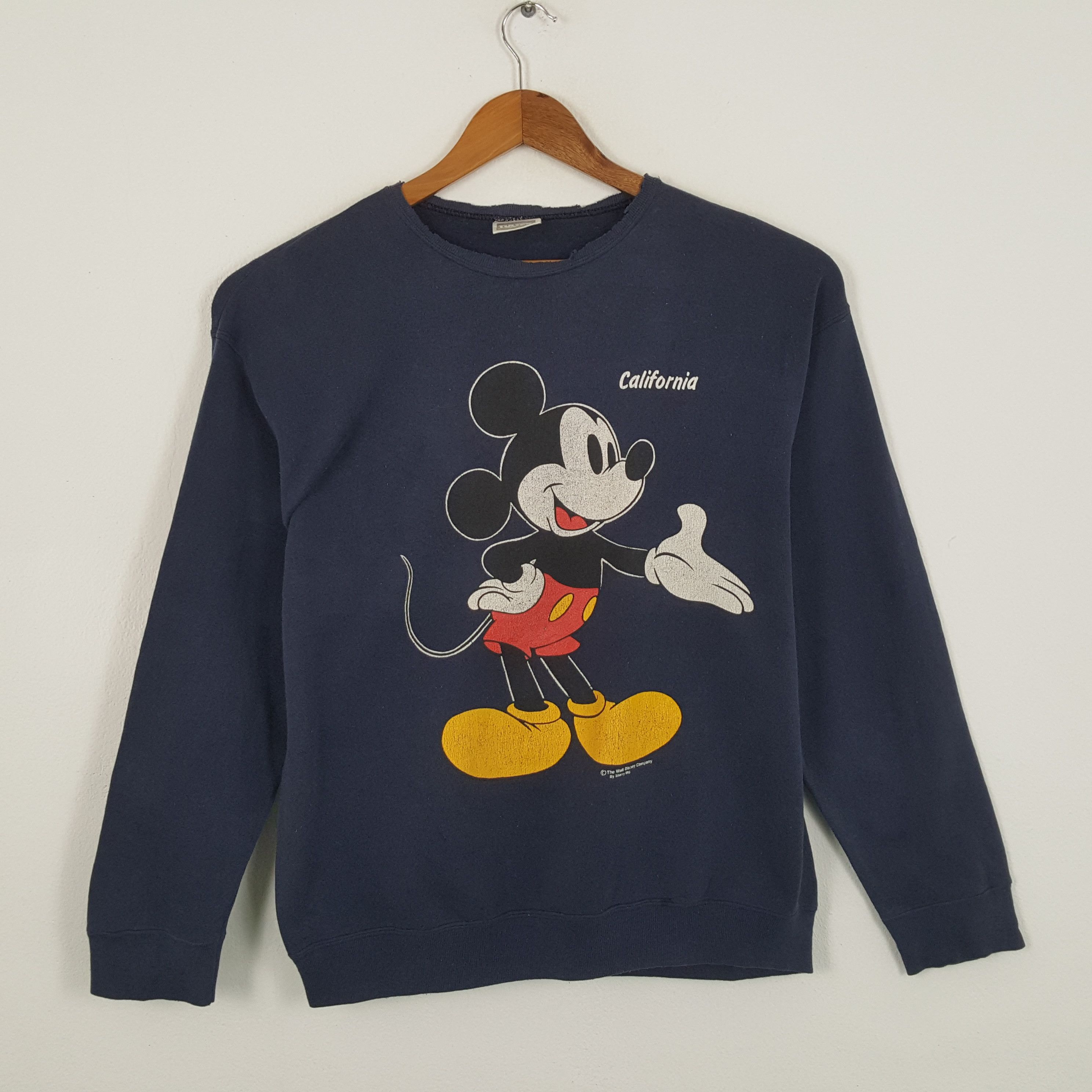 Disney × Mickey Mouse × Vintage Vintage 90's MICKEY MOUSE DISNEY Promo Sweatshirts Size US L / EU 52-54 / 3 - 1 Thumbnail