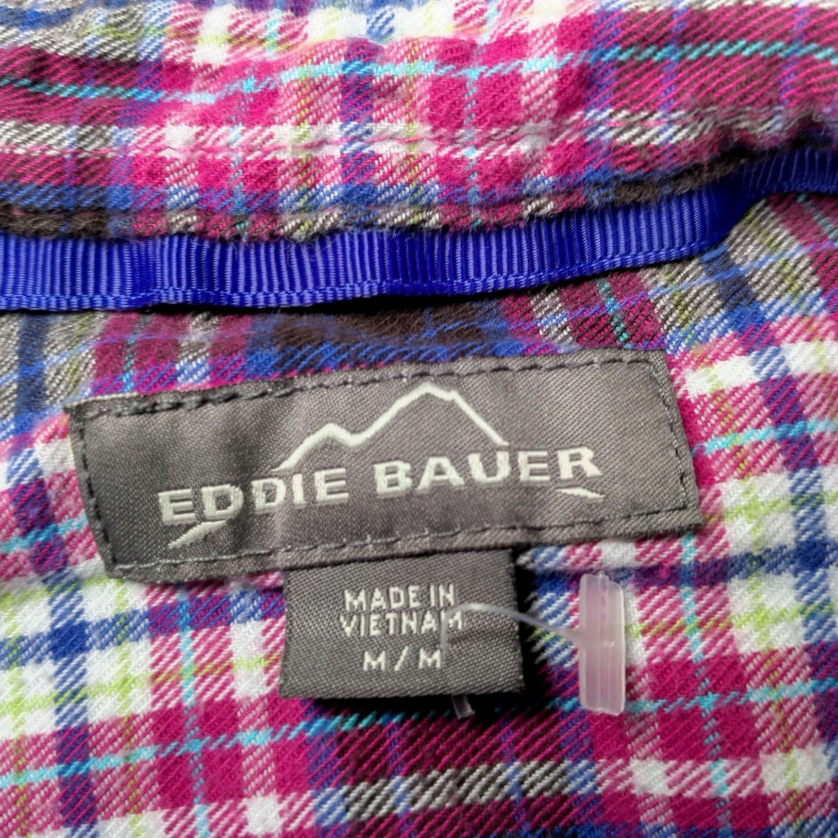 Eddie Bauer Eddie Bauer Shirt Women M Pink Plaid Flannel Cotton Button-Up Outdoorsy Casual Workwear Womens Size M / US 6-8 / IT 42-44 - 6 Thumbnail
