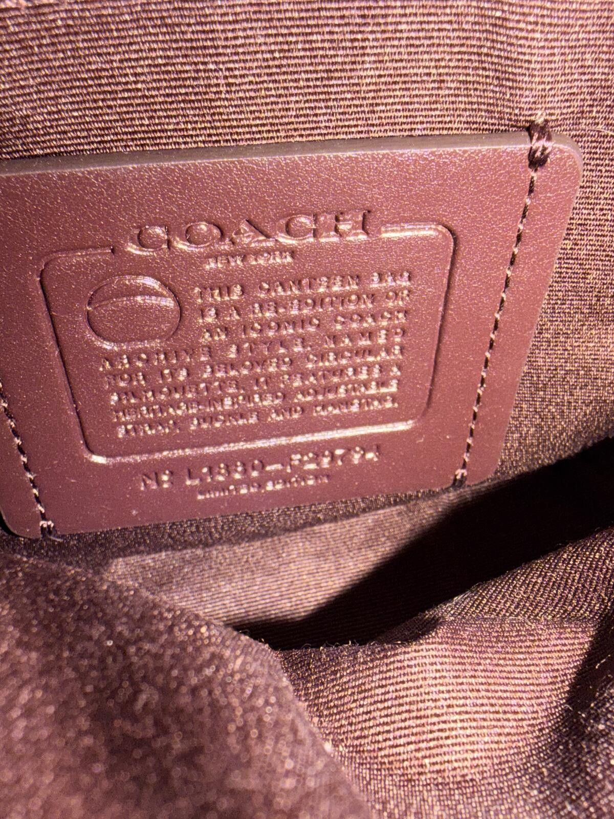 Coach Coach Canteen Crossbody Bag Metallic Pink Blush Crossbody Size ONE SIZE - 2 Thumbnail