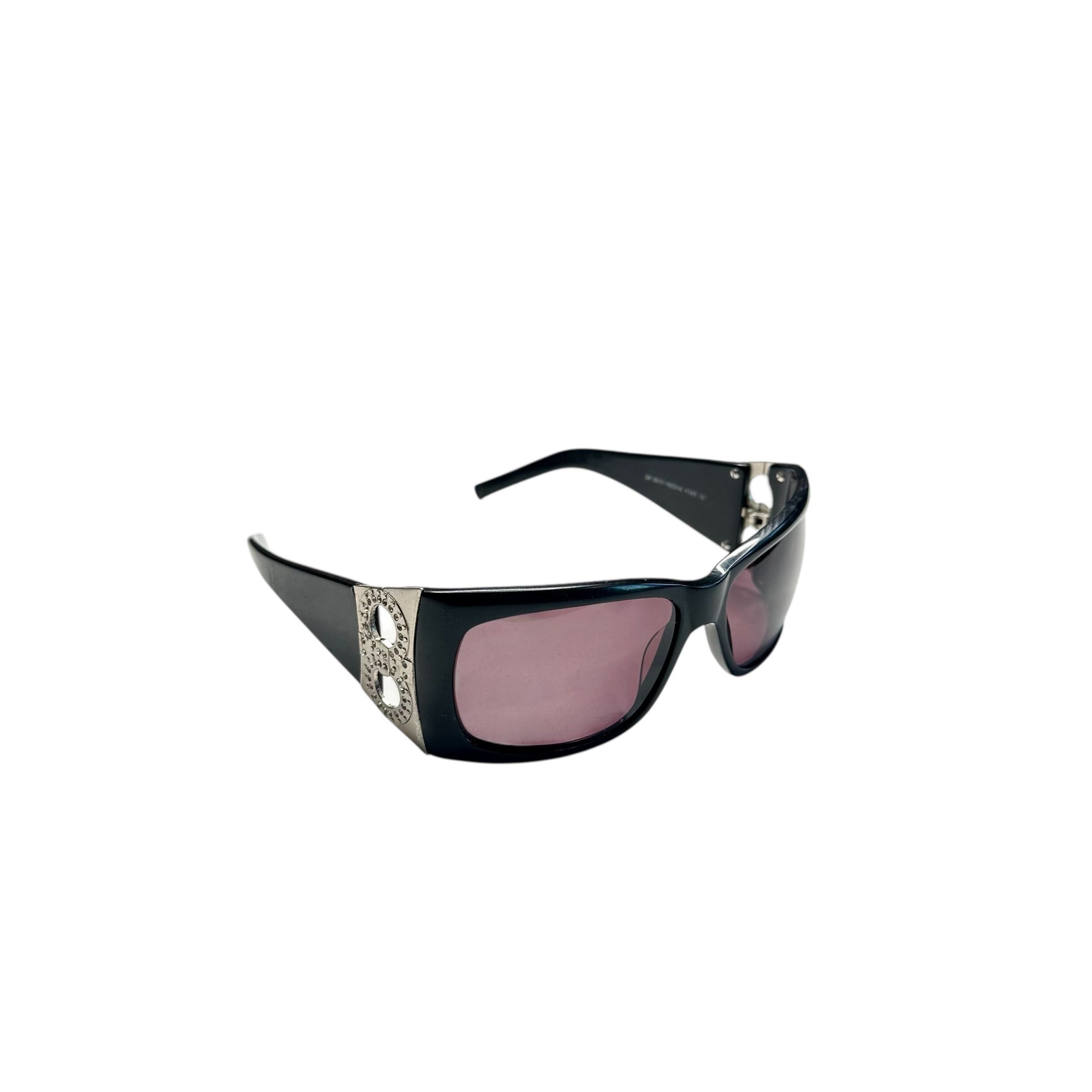 Bvlgari Bvlgari Vintage Swarovski Squared Sunglasses Size ONE SIZE - 2 Thumbnail