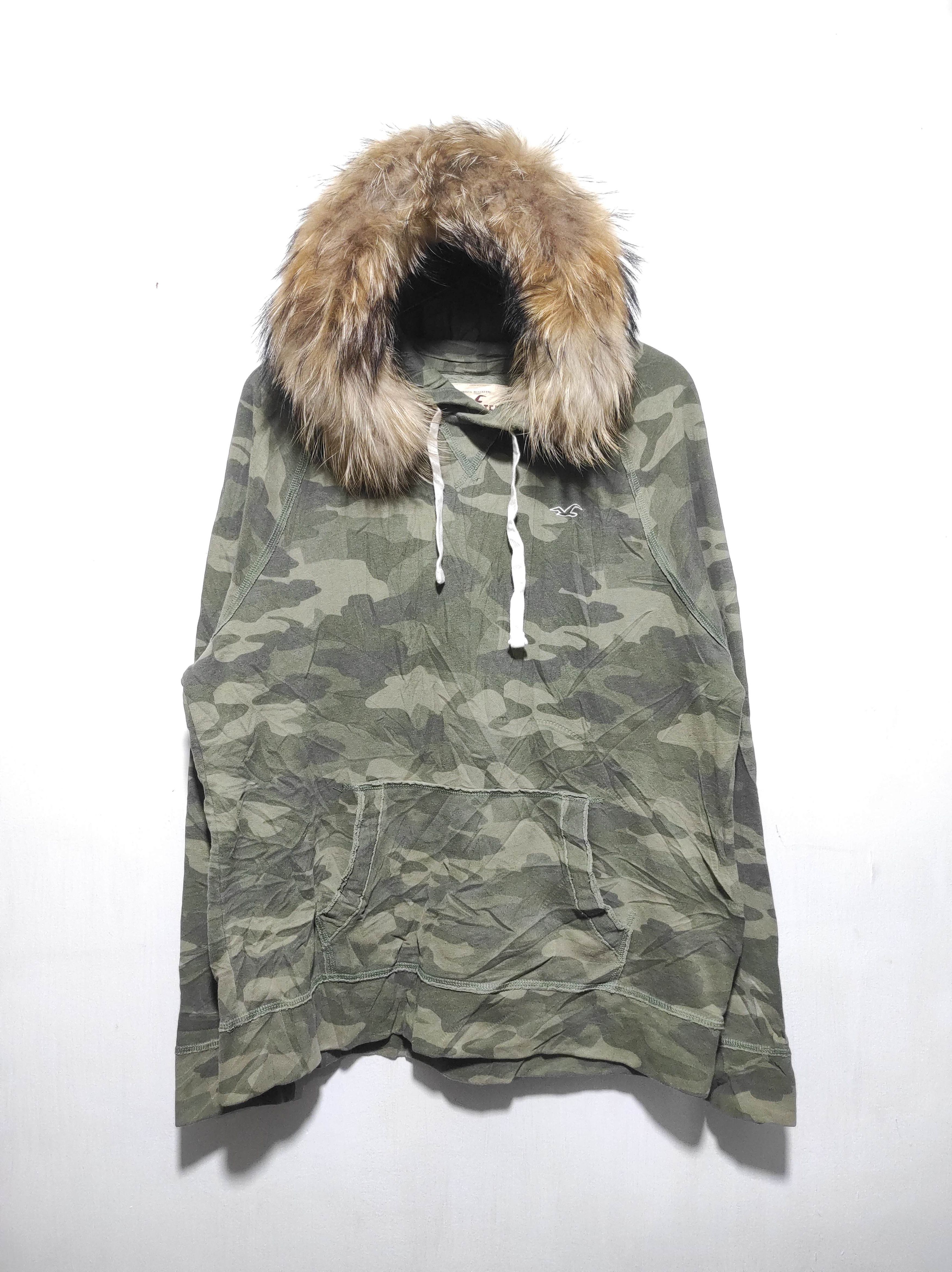 If Six Was Nine Hollister Camo Fur Hoodie i6w9 lgb style Size US XL / EU 56 / 4 - 2 Thumbnail