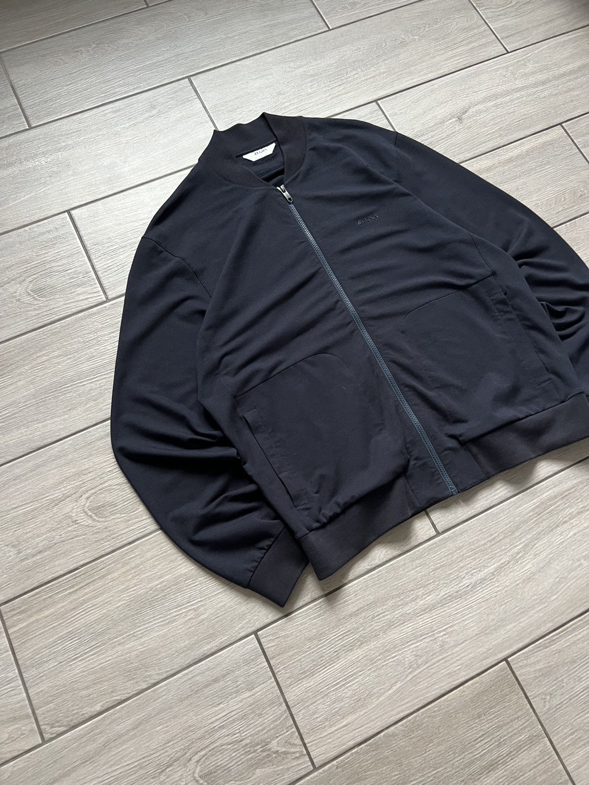 Ermenegildo Zegna Ermenegildo Zegna Premium Zip Hoodie Old money Size US XL / EU 56 / 4 - 5 Thumbnail