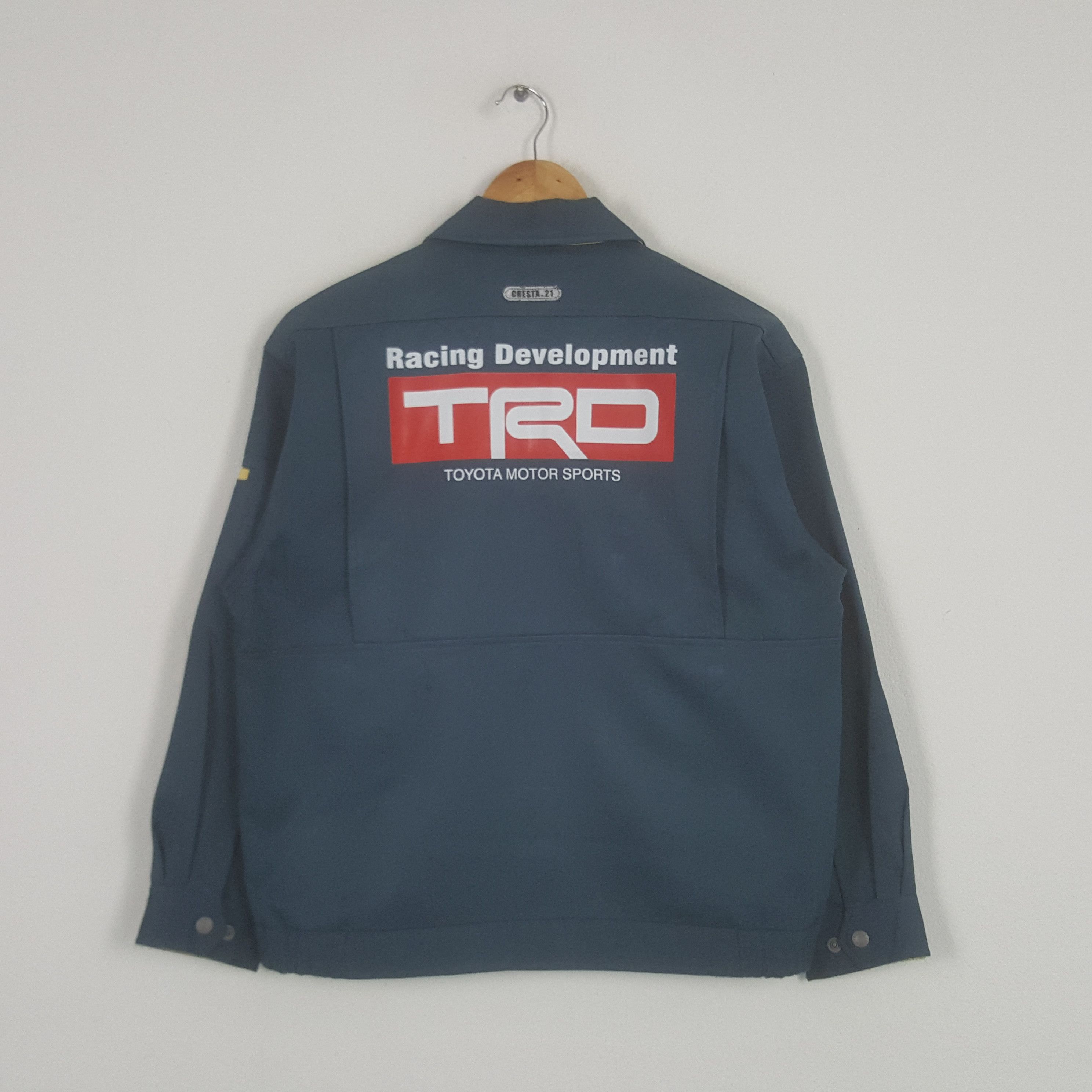 Japanese Brand × Vintage Vintage Racing Development TRD Toyota Team Custom Art Jacket Size US M / EU 48-50 / 2 - 1 Thumbnail
