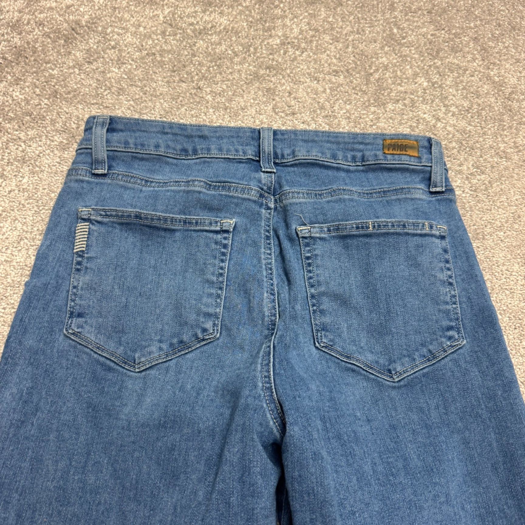 Hudson Hudson Page Hoxton Slim Jeans Women 31 Blue Medium Wash High Rise Skinny Stretch Streetwear Size 24" / US 00 / IT 34 - 4 Thumbnail