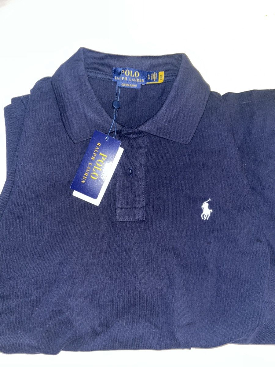 Polo Ralph Lauren Polo Ralph Lauren Navy Blue Shirt Size US XL / EU 56 / 4 - 1 Thumbnail