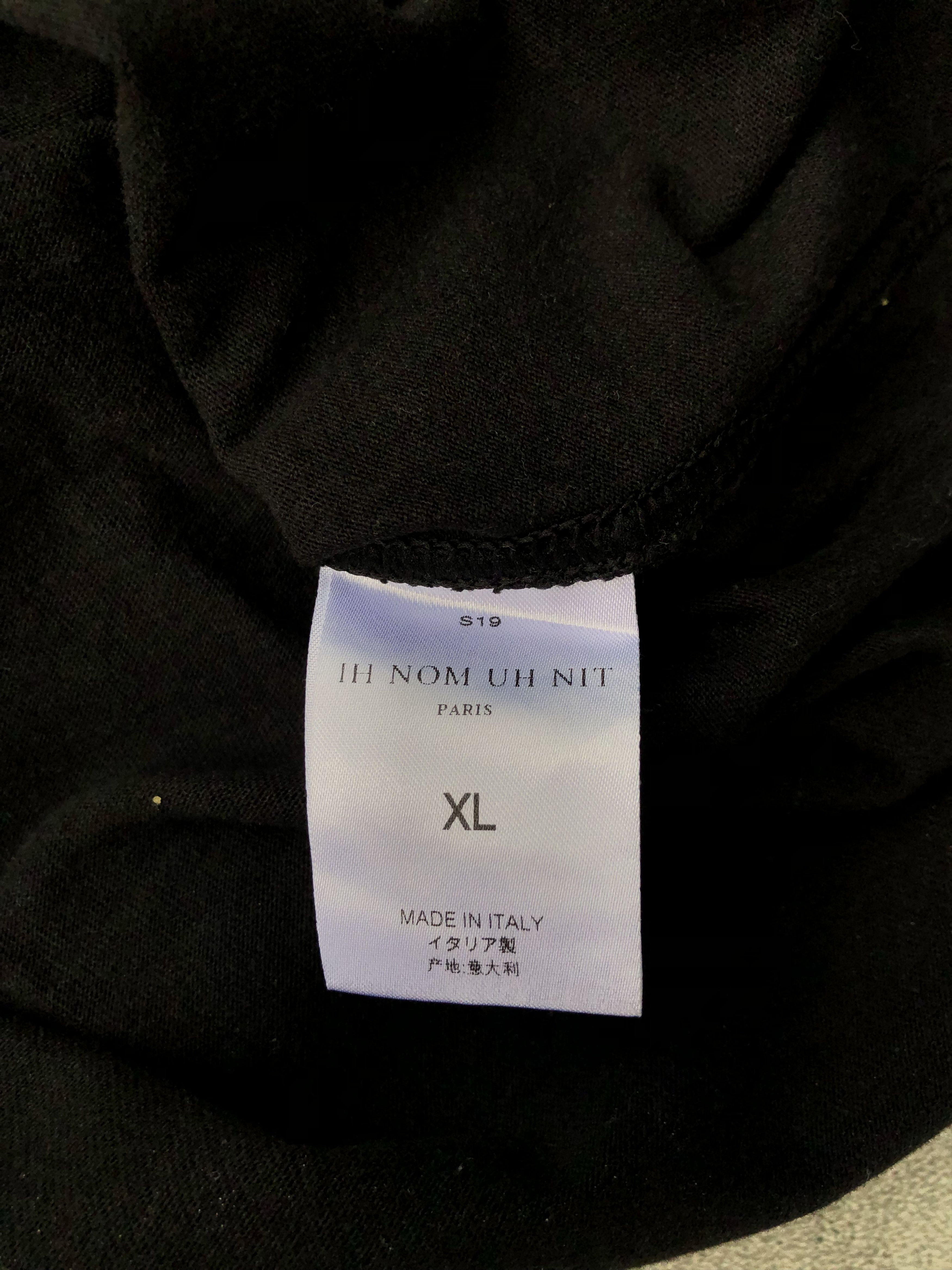 Ih Nom Uh Nit Black David Bowie Distressed Oversized Tee Ih Nom Uh Nit Size US XL / EU 56 / 4 - 5 Thumbnail