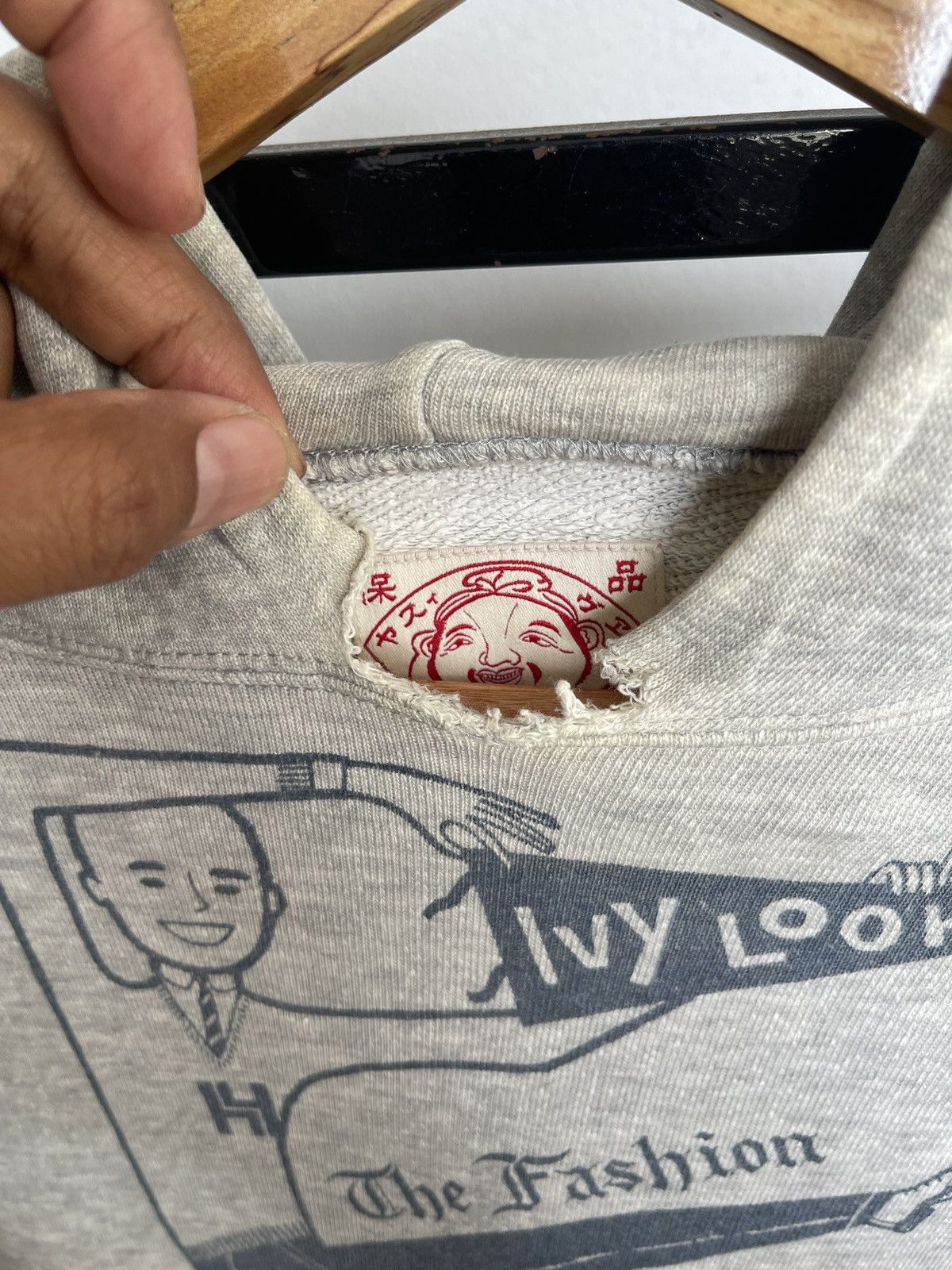 Full Count & Co. Vintage Distressed Rare Design Full Count Hoodie Size US M / EU 48-50 / 2 - 3 Thumbnail