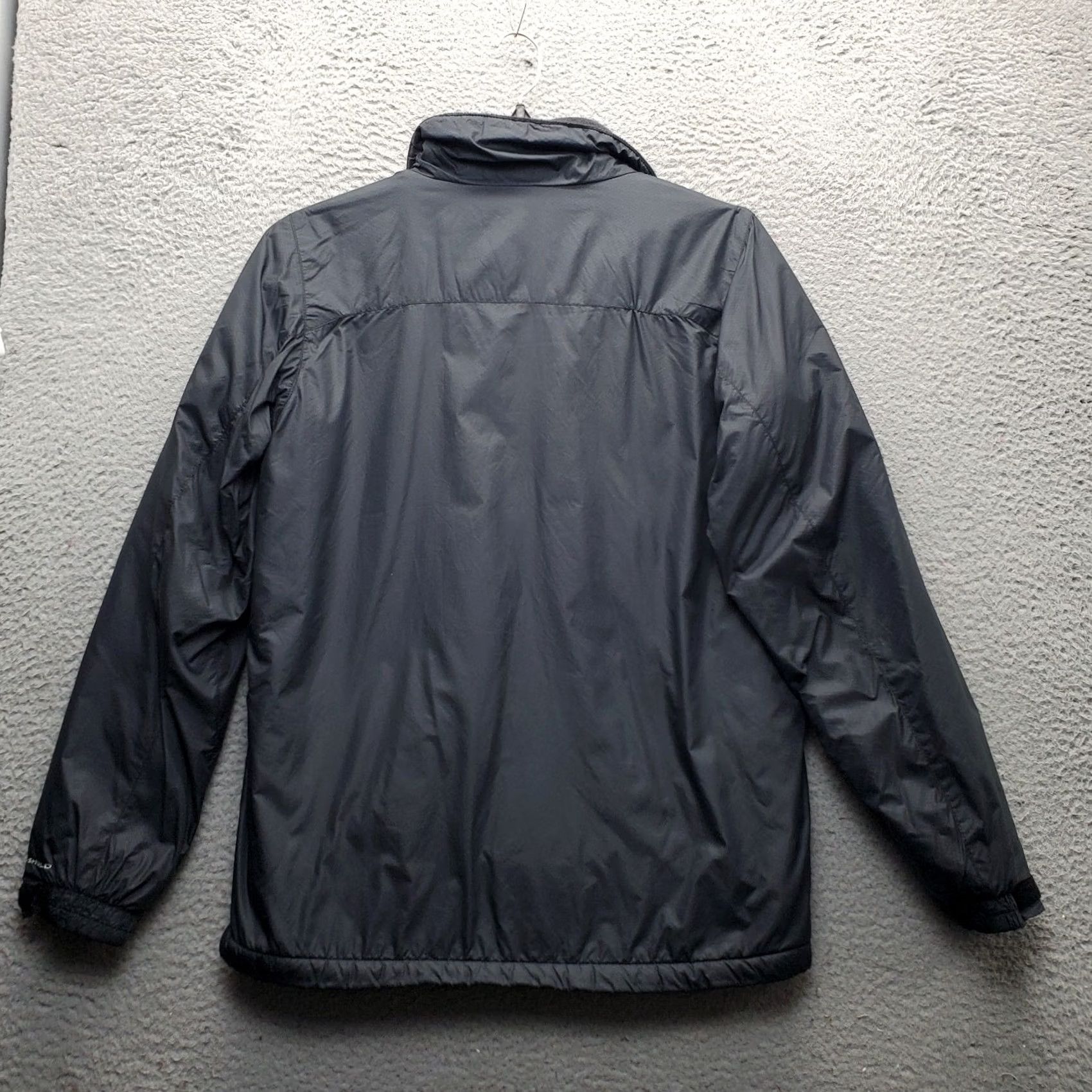 Vintage Columbia Windbreaker Jacket Mens Small Black Fleece Lined Adjustable Drawcord Hem Zip Full Zip Size US S / EU 44-46 / 1 - 2 Thumbnail