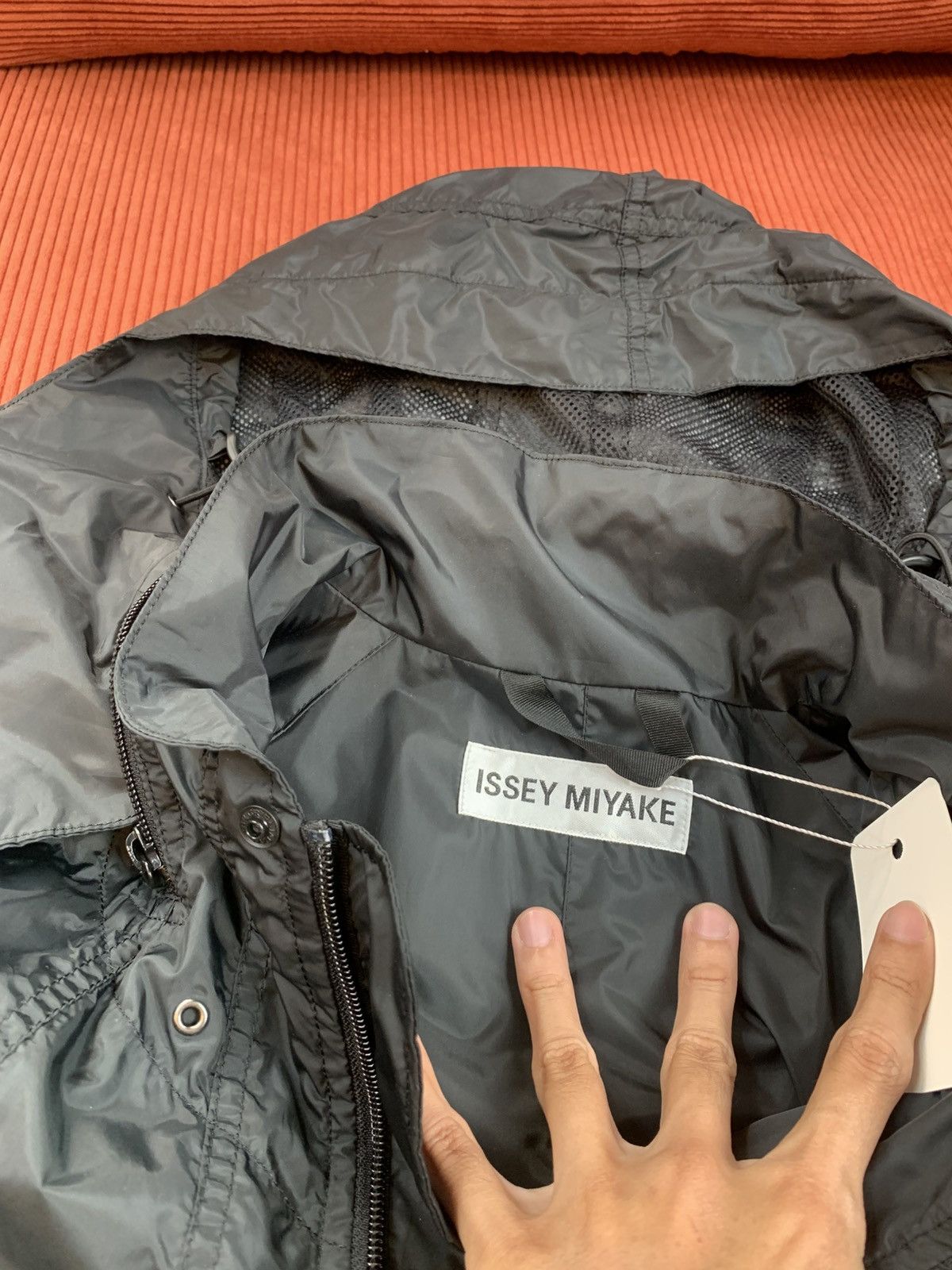 Issey Miyake Issey Miyake SS2013 Long Nylon Coat Size US L / EU 52-54 / 3 - 13 Thumbnail